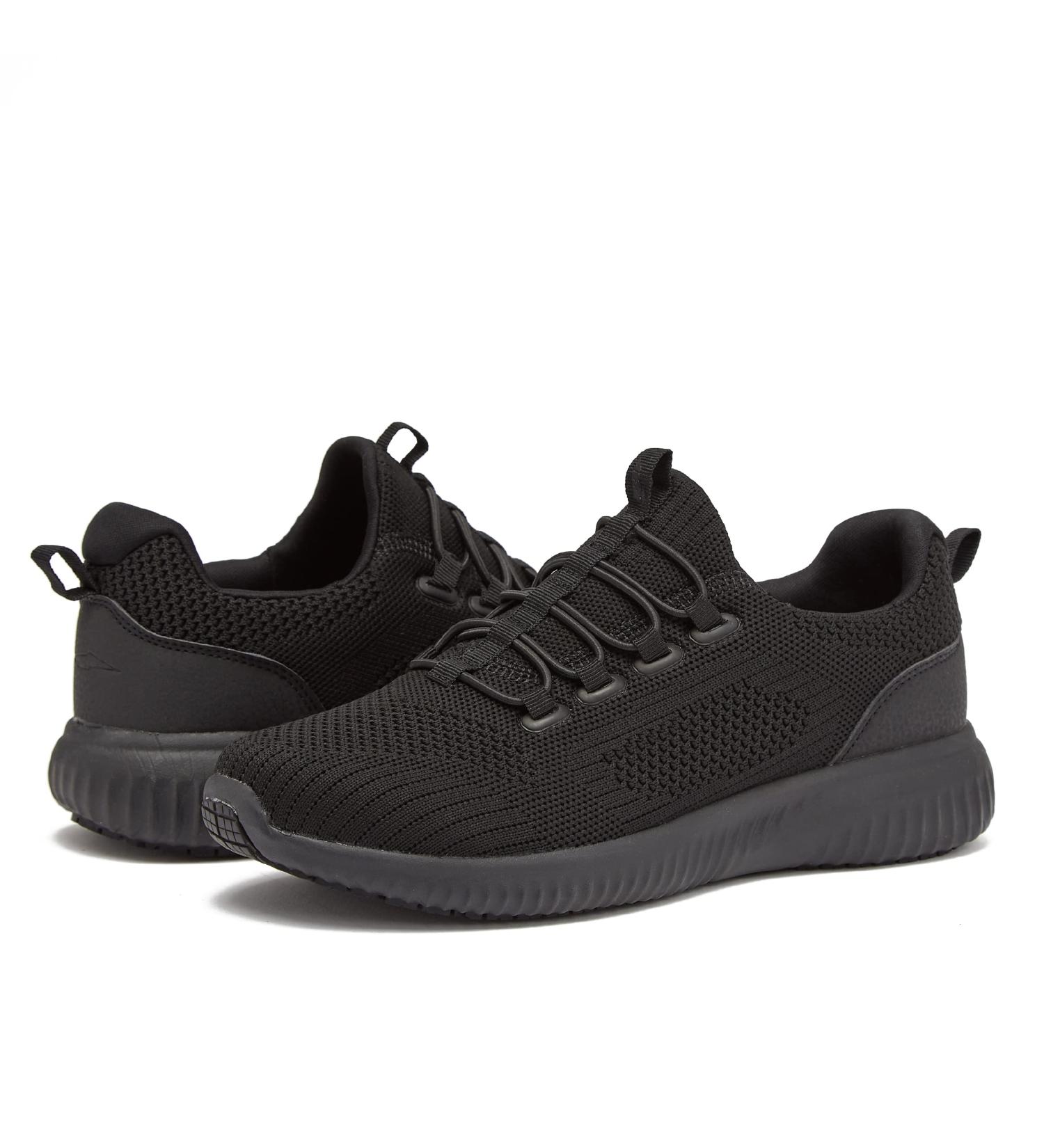 Avia Anchor SR Mesh Slip On Black Non Slip Shoes for Women - Water Resistant Food Service Sneakers - Restaurant Slip Resistant Work Shoes Women Size 8 - Buy Online on GoSupps.com