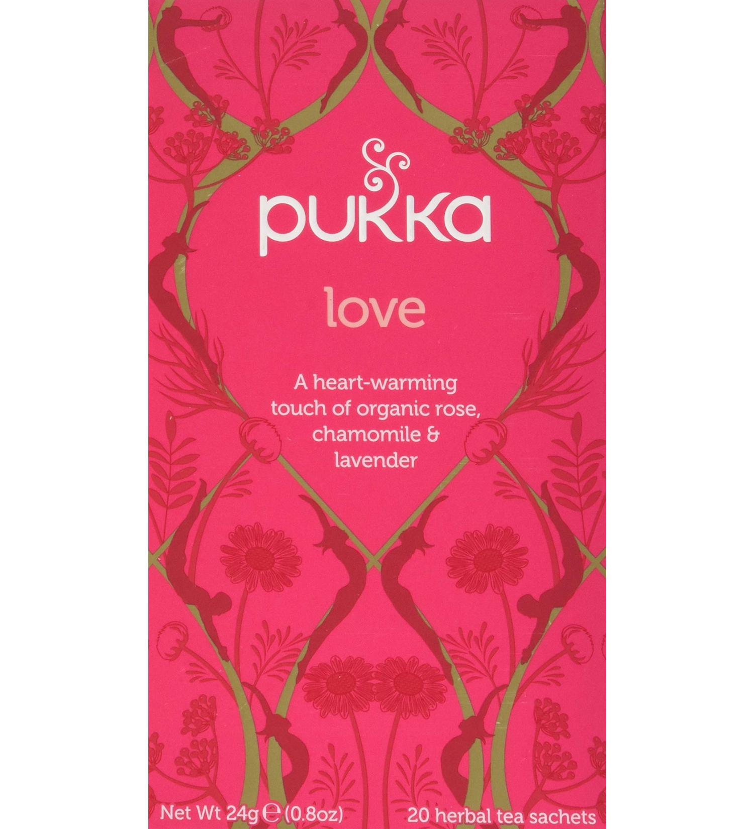 Pukka Teas Love Tea 20 Tea Bags - Buy Online on GoSupps.com