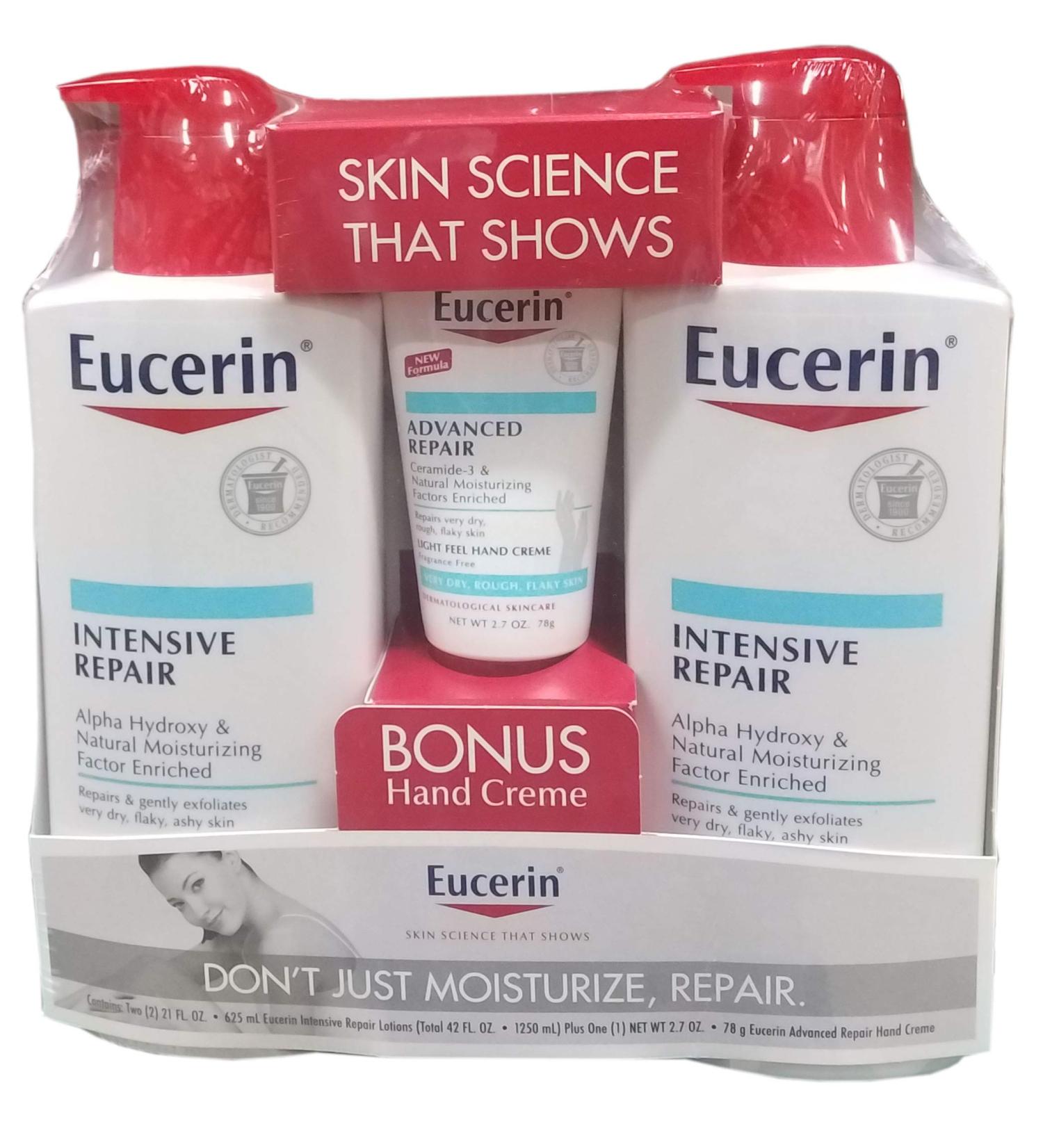 Eucerin Plus Lotion With Hand Cream 44.7 Ounce