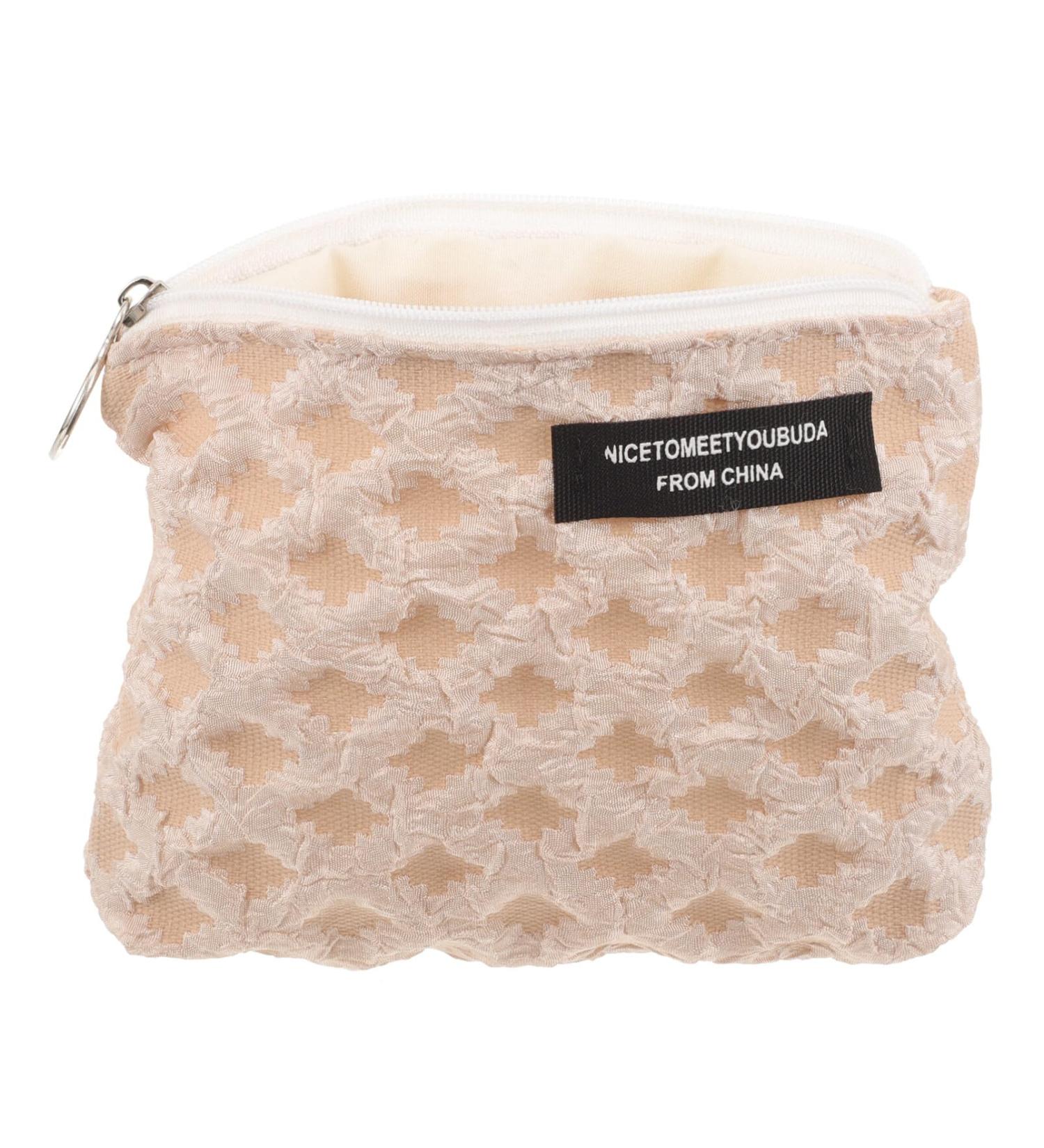 Healvian Tote Organizer Menstrual Cup Pouches Nursing Pad Holder Tampon Bags Portable Period Bag Feminine Product Pouch for Girls for Pads Bag for Pads and Tampons with Zipper