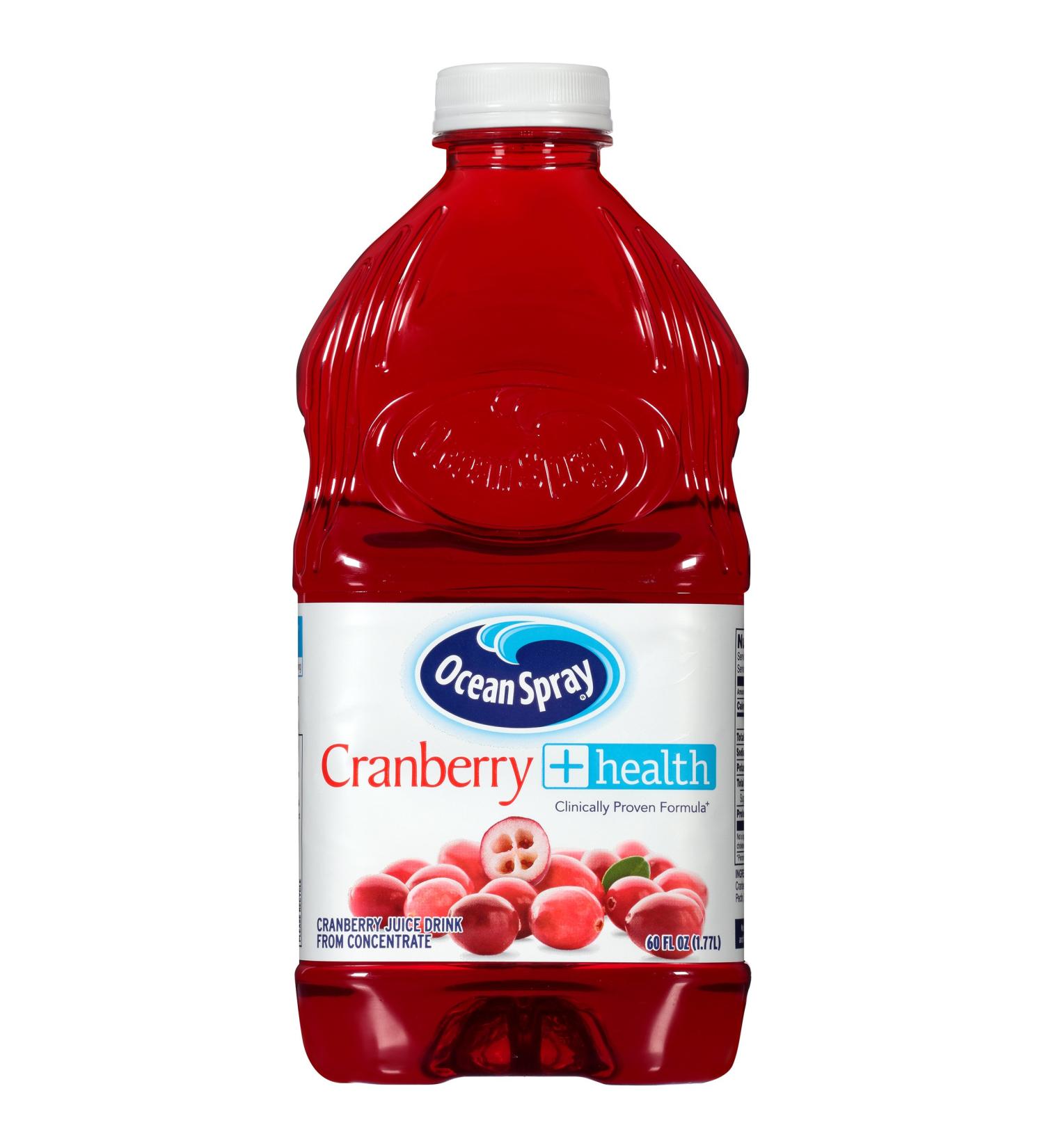 Ocean Spray Cranberry Plus Health Juice Drink 60 Fluid Ounce -- 8 per case.