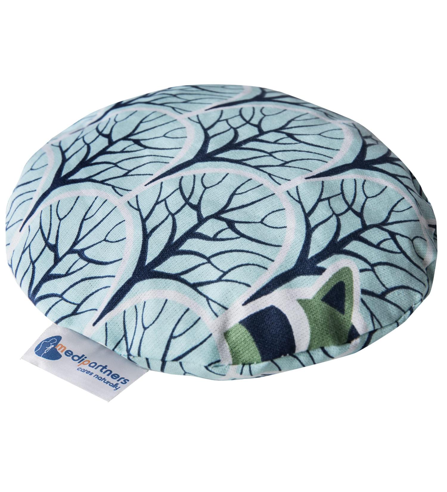 Medi Partners Cherry Core Pillow for Babies | 100% Cotton Warming & Cooling Therapy | ko Nature | Raccoon in the Forest Design - Buy Online on GoSupps.com