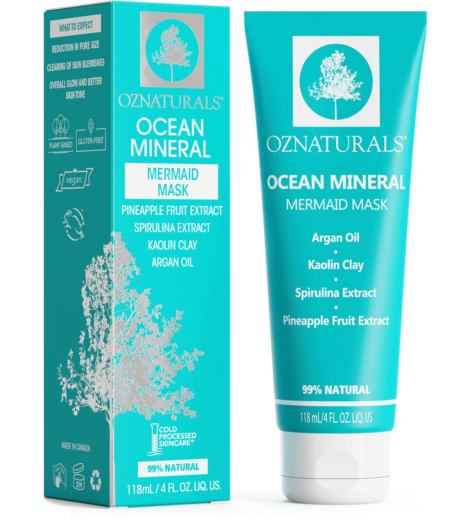  OZNaturals OZNaturals Ocean Mineral Pore Minimizing Gentle Facial Nettoyant For Normal Oily Dry Combination And Sensitive Skin 4 Fl Oz 118.3 ml - Buy Online on GoSupps.com