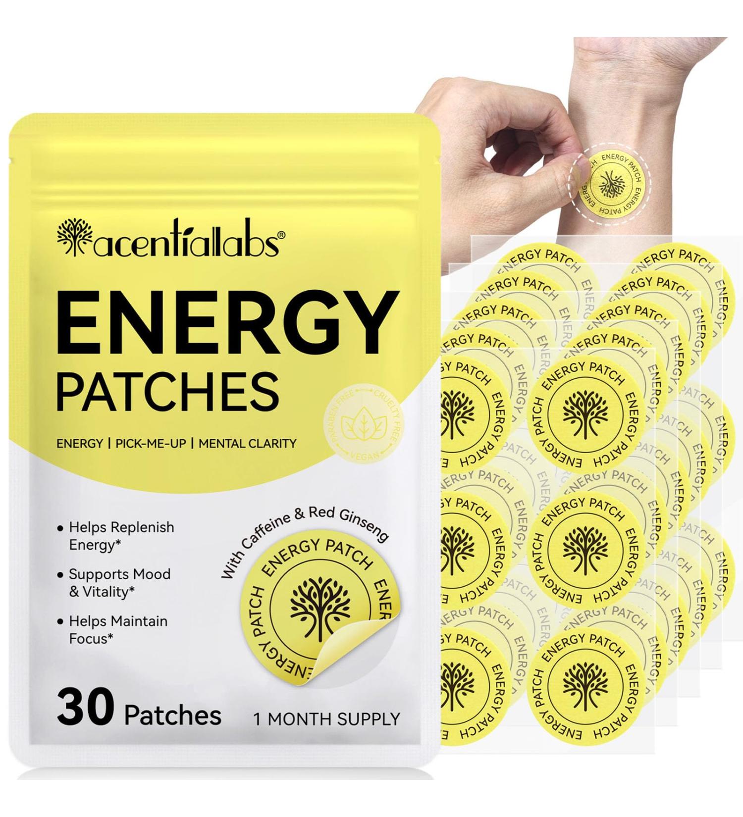 Patchs nerg tiques Patch B12 pour homme et femme stimulateurs d' nergie naturelle pour la fatigue patchs de r cup ration rapide pour f te amusante du matin - Buy Online on GoSupps.com