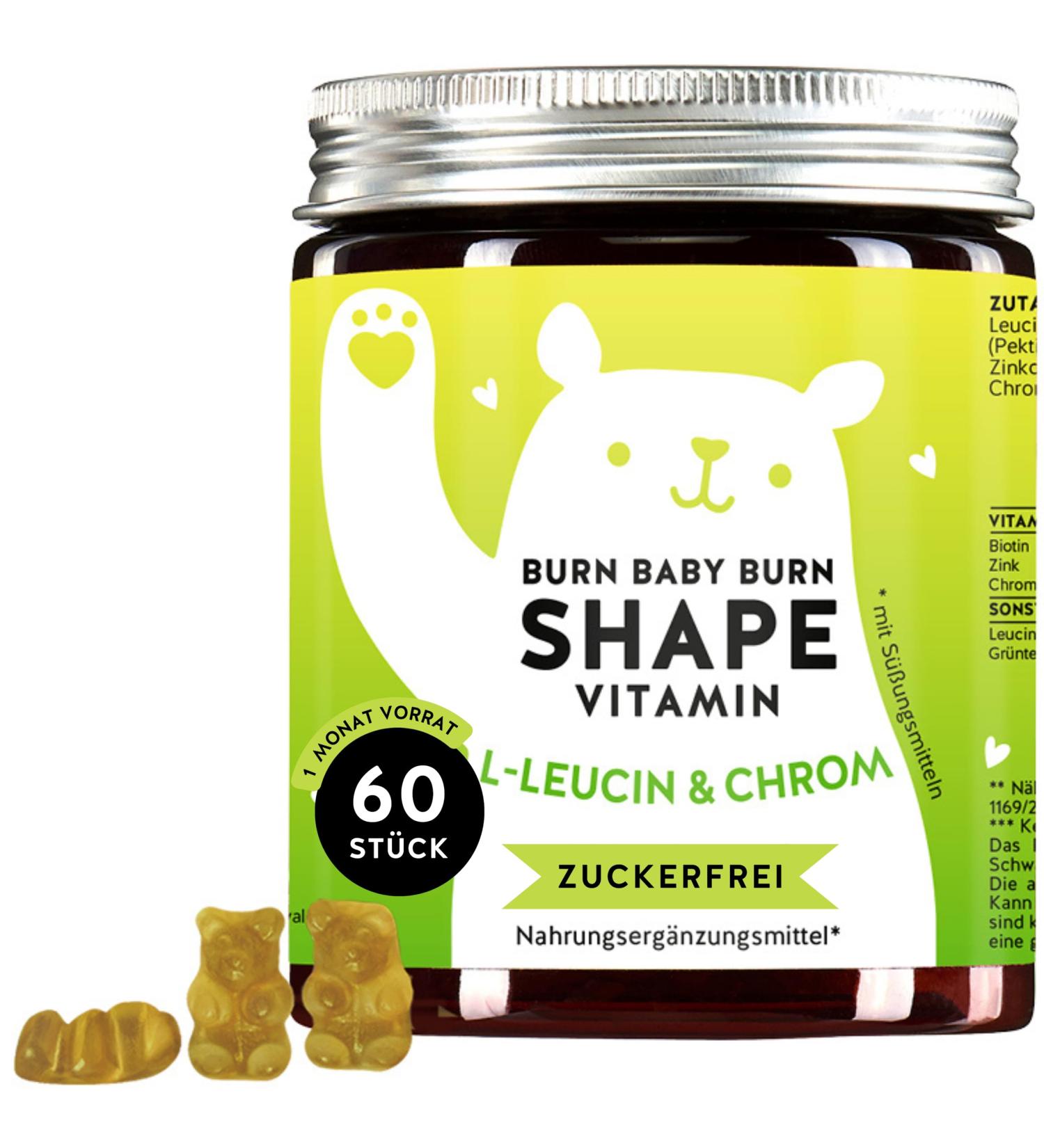 Metabolism Complex with Chromium Biotin & Zinc - Vegan Sugar-Free Bears - 60 Pieces | Bears with Benefits - Buy Online on GoSupps.com