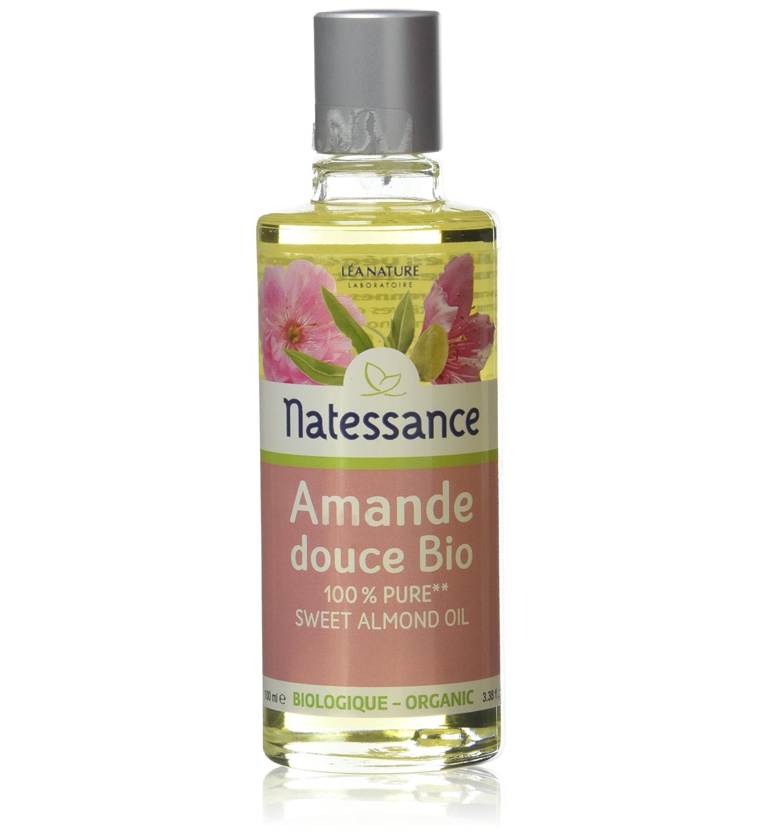 Natessance Organic Sweet Almond Oil 100ml - Buy Online on GoSupps.com