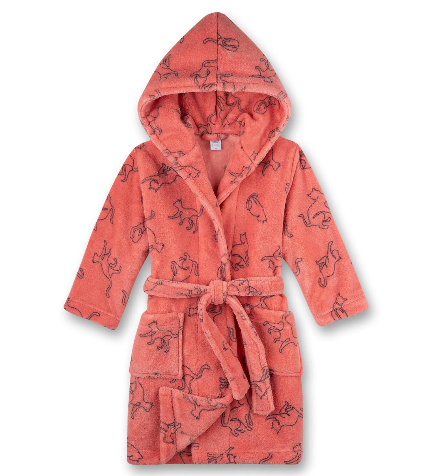 Sanetta Girls Morningcoat Pink Baby and Toddler Bathrobe 116 rose cream