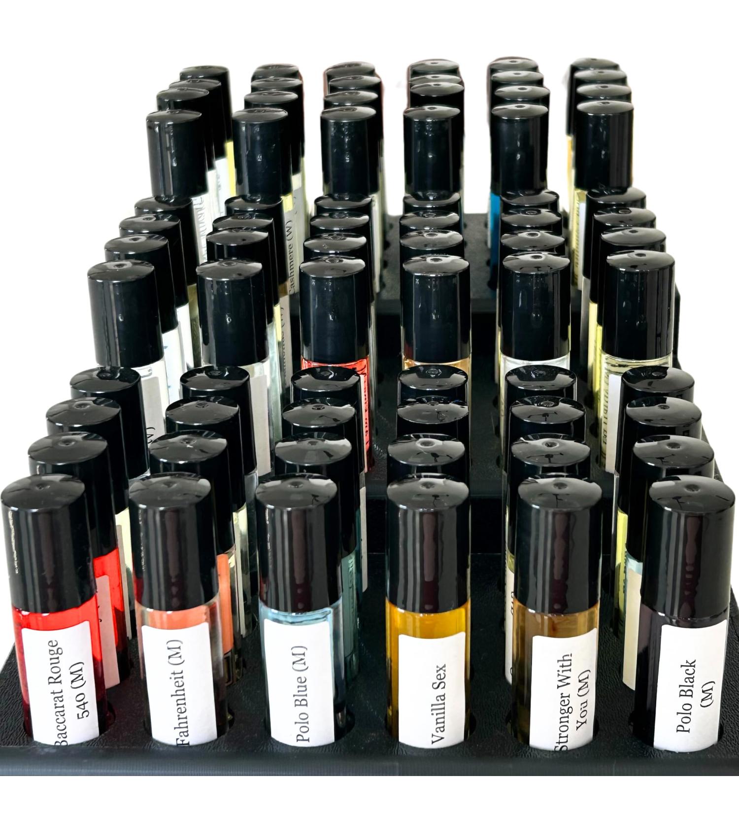 50 pc Wholesale Items for Resale - Perfume Bulk Mini Sample Fragrance Oils for Spa Salon Barber Shop Boutique Retail Business Supplies Roll on Fragrance Body Oil (Men's Mix) - Buy Online on GoSupps.com