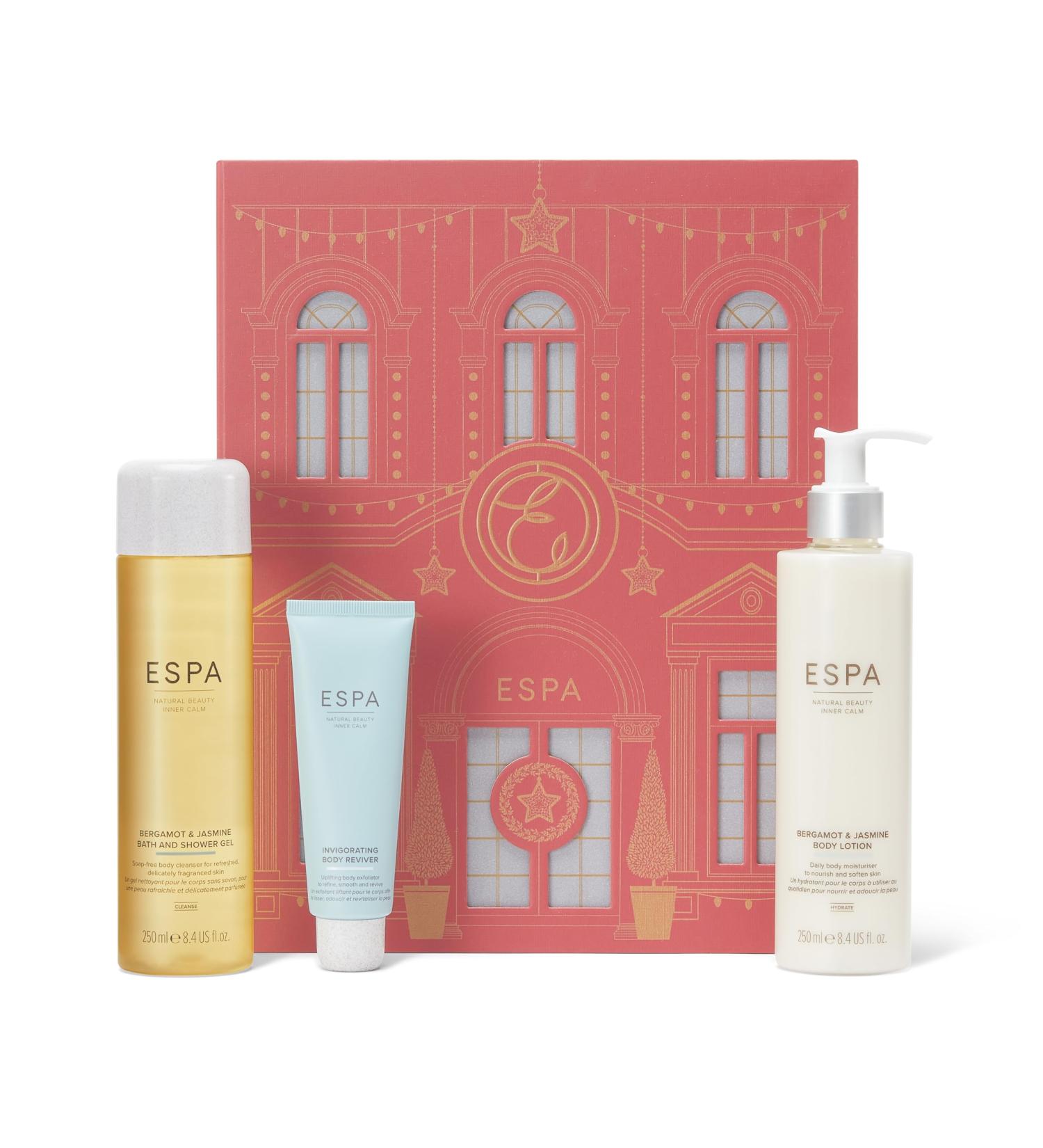 ESPA | Bergamot & Jasmine Collection | Includes Full Size Shower Gel & Body Lotion - Buy Online on GoSupps.com
