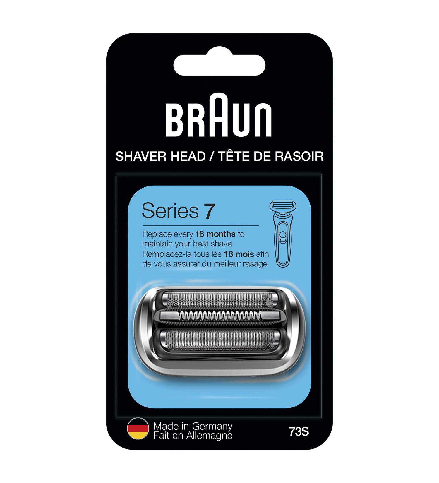 Braun Series 7 Electric Shaver 73s Replacement Head - Compatible with 7020s, 7025s, 7085cc, and more - Buy Online on GoSupps.com