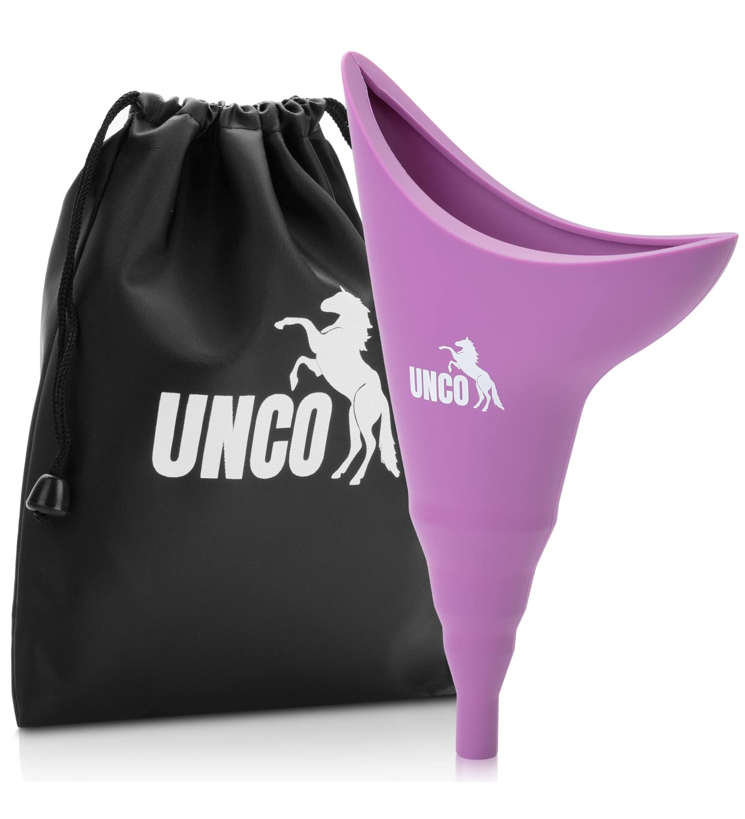 Portable Purple Female Urination Device - Women's Pee Funnel for Easy and Hygienic Outdoor Use - Buy Online on GoSupps.com