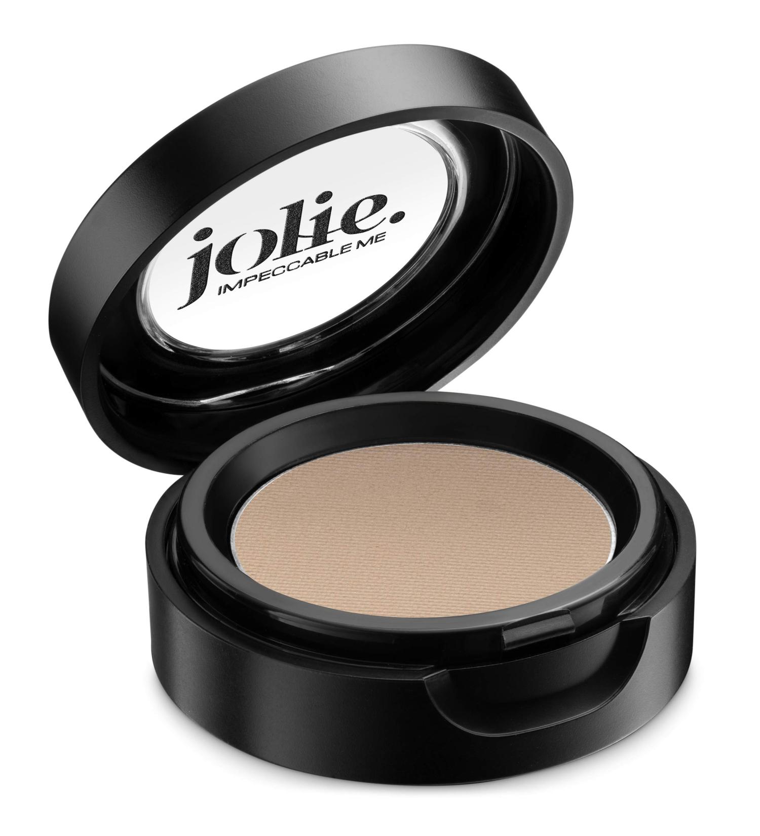 Jolie Cosmetics Powder Pressed Matte Eyeshadows - Cruelty Free  Vegan  Single Pan Eyeshadow 1.48g Base Neutrals (Creamy Beige)