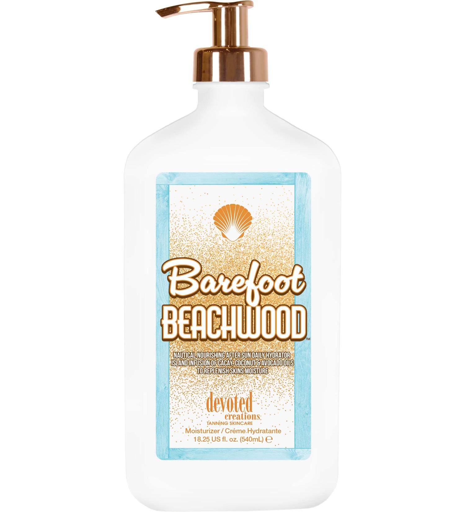 Devoted Creations Barefoot Beachwood All Day Body Moisturizer - Hydrating Sun-Kissed Skin | Shop Internationally - Buy Online on GoSupps.com