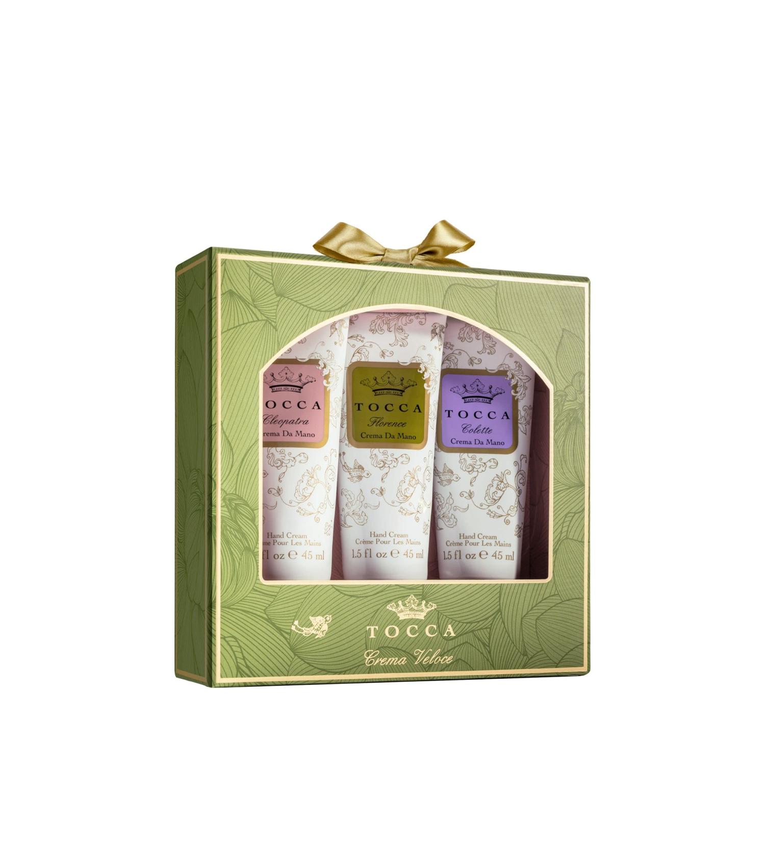 Tocca Wonders Collection Mini Hand Cream Set - Florence, Colette, Cleopatra - 1.5 oz Moisturizing Hand Creams - Buy Online on GoSupps.com