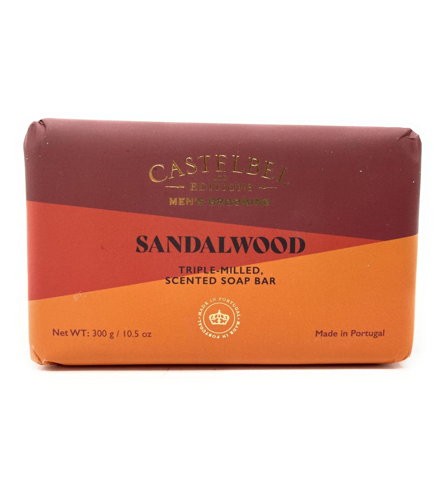Castelbel Porto for Men Sandalwood Scented Luxury Soap 10.5 Ounces