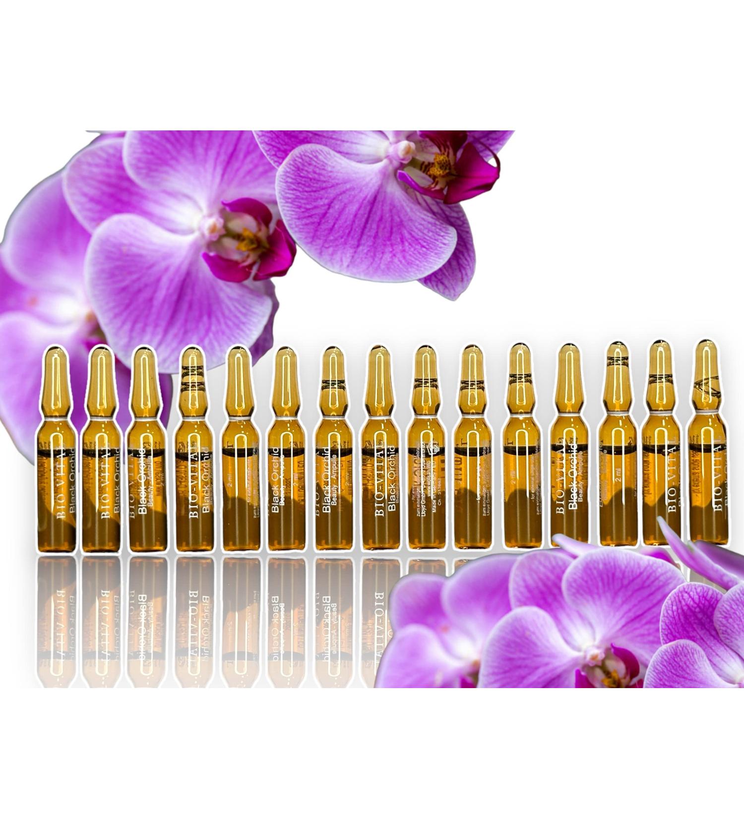 Original Luxury Ampoules for Radiant Skin - 15 Pack - 2ml - Anti-Aging Regeneration for D collet Neck and Face - Anti-Aging Ampoules (Black Orchid) - Buy Online on GoSupps.com