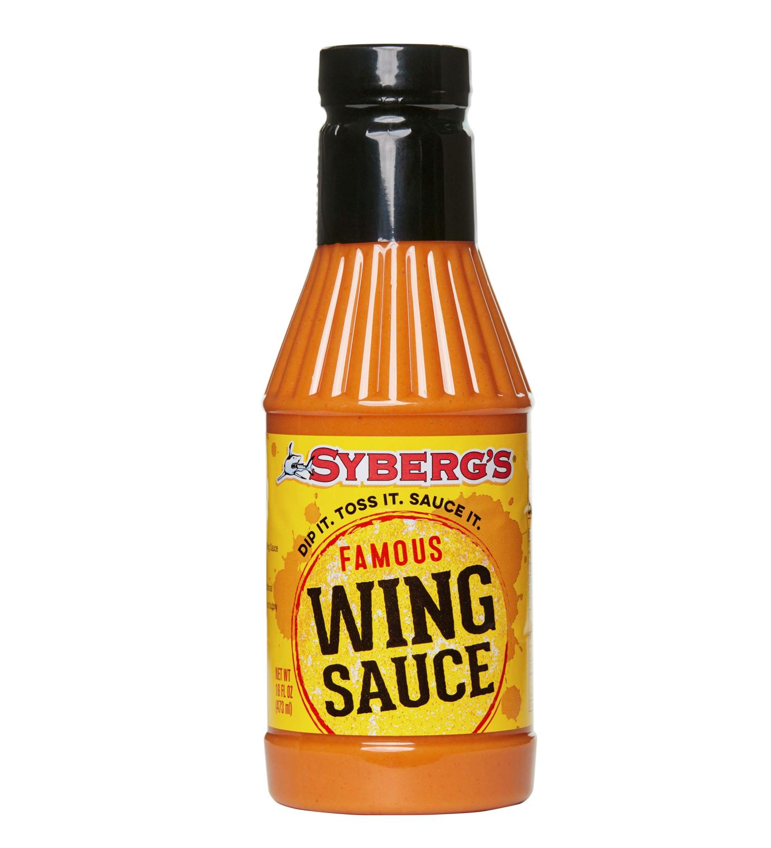Syberg's 'Home of the Best Wings in St. Louis' | Famous Wing Sauce | 16 Fl Oz/473 ml 16 Fl Oz (Pack of 1)