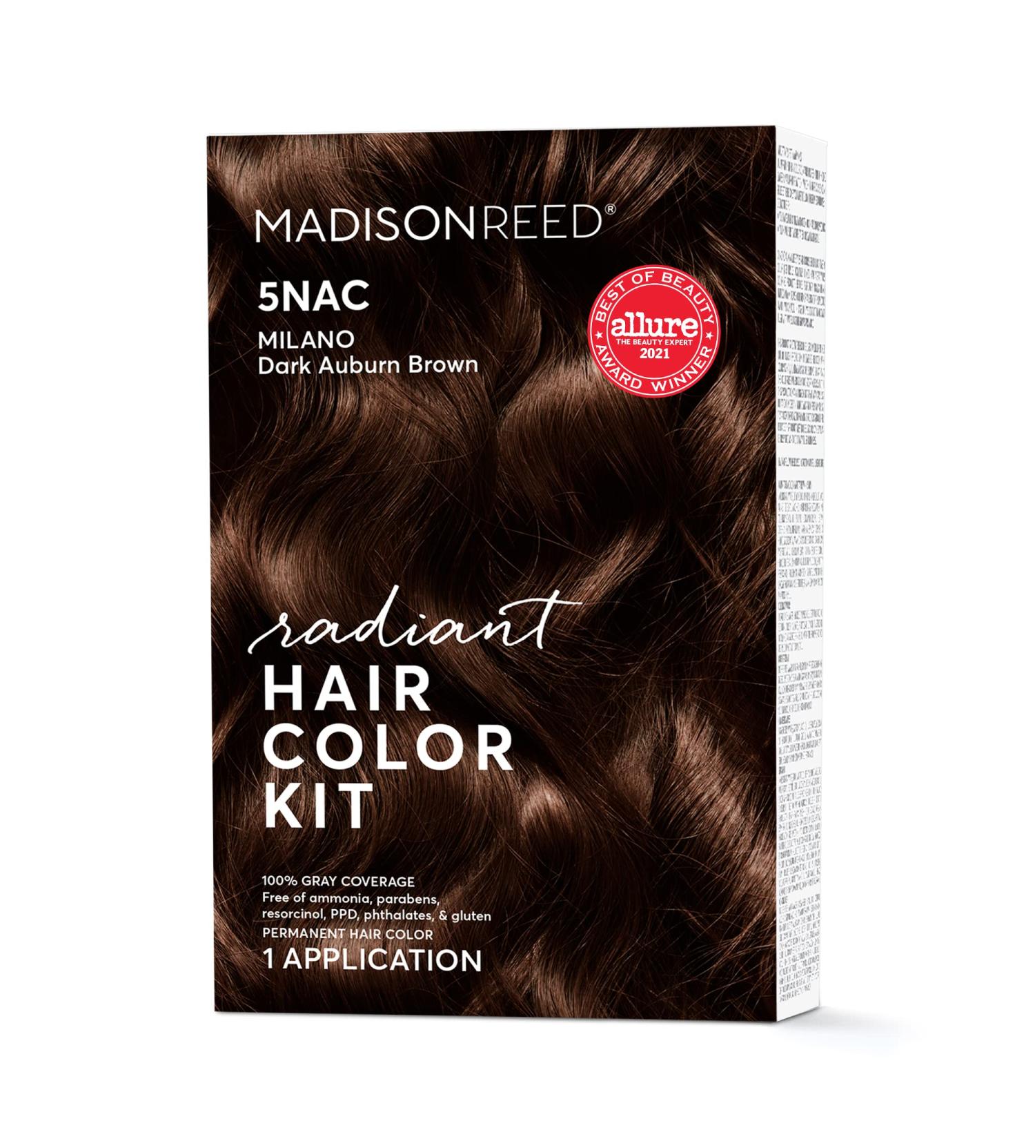 Madison Reed Radiant Hair Color Kit Milano Brown (5NAC) Shades of Black 1 Pack - Buy Online on GoSupps.com