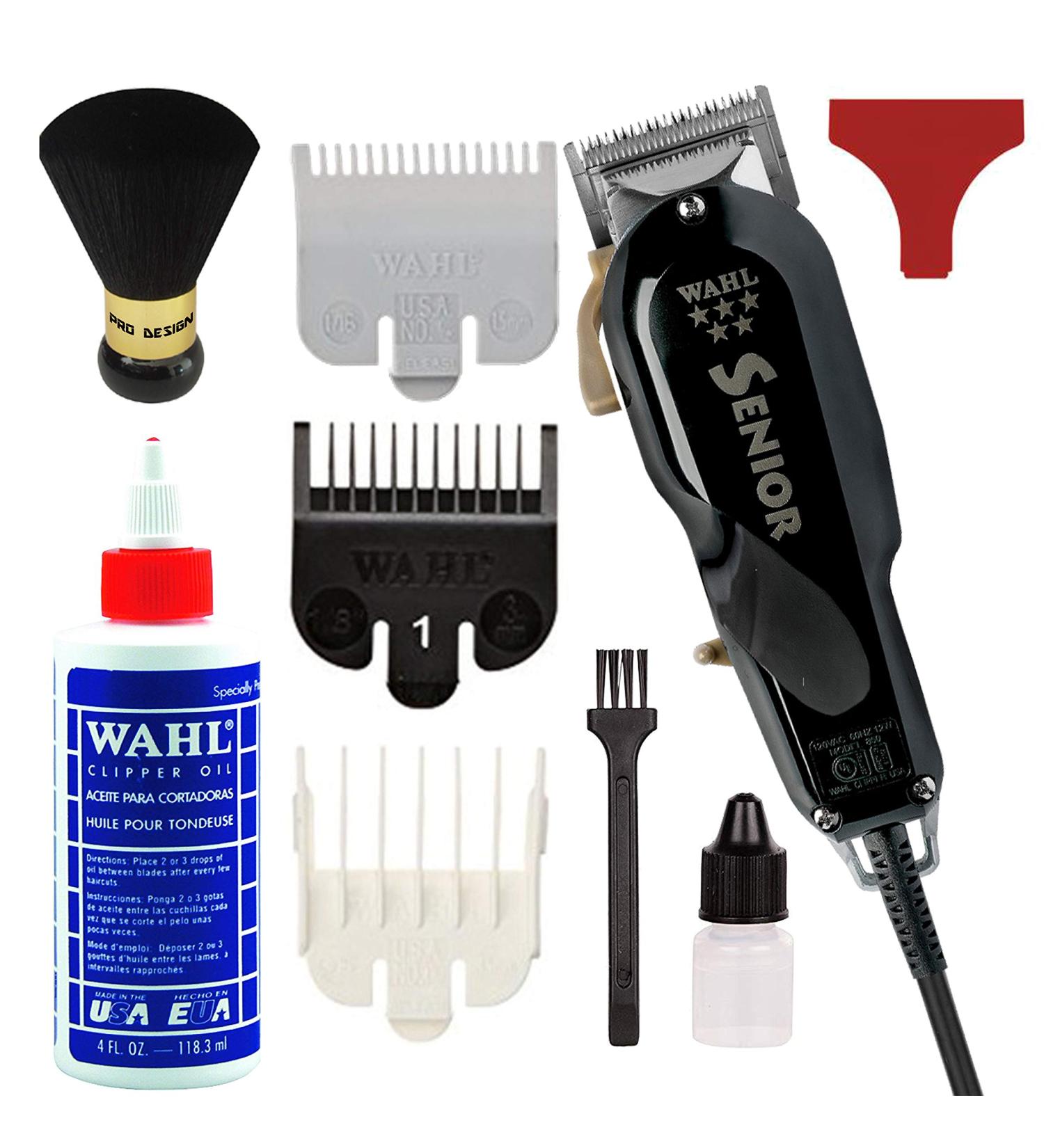Wahl Professional 5-Star Series Senior Clipper #8545 - V9000 Motor Metal Housing 9-Piece Set - Ideal for Stylists & Barbers - International Shipping Available - Buy Online on GoSupps.com