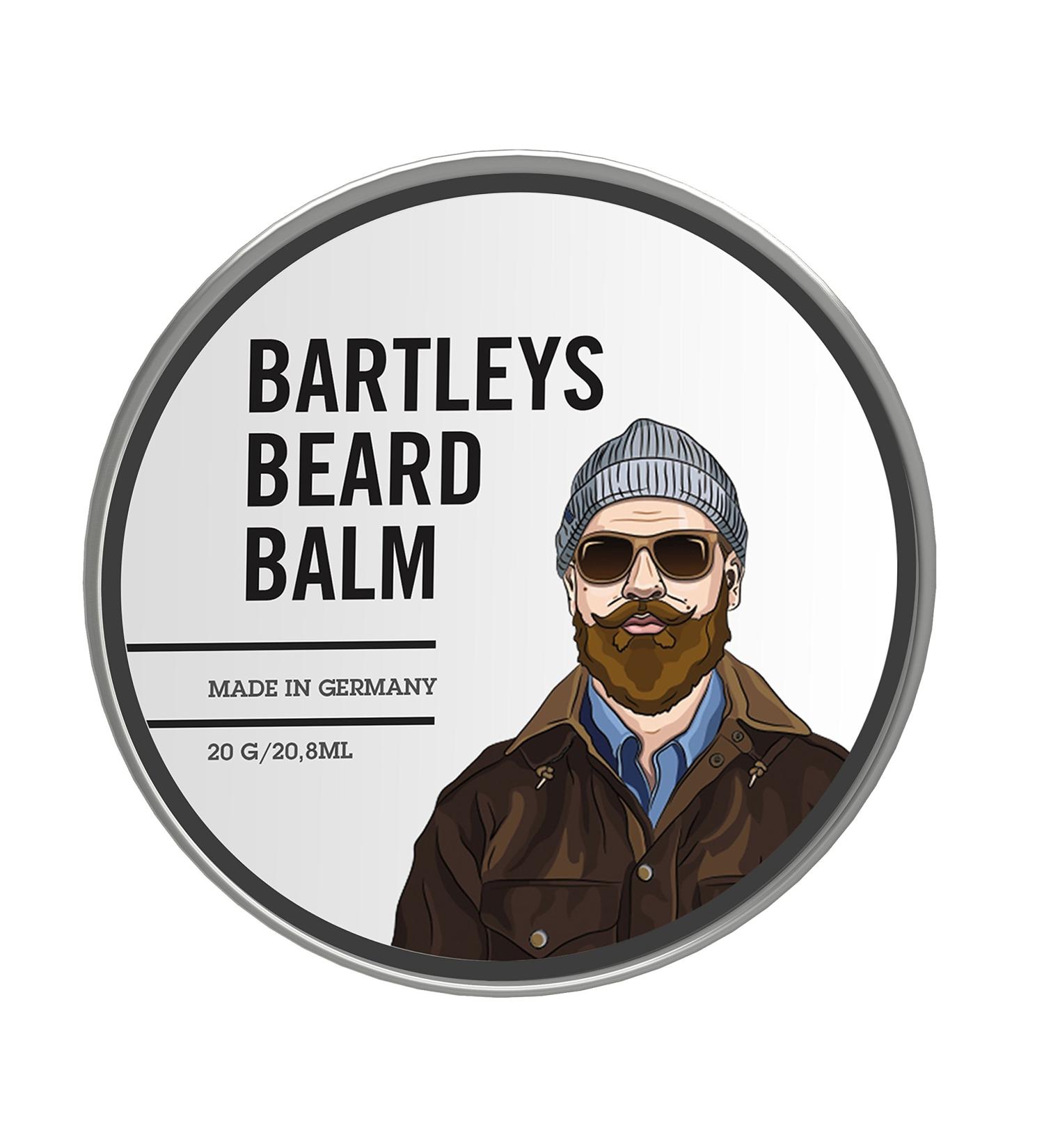 Bartley's Baume barbe / cire barbe Bartleys Premium Baume pour barbe 20 g Cire naturelle et organique pour une barbe soign e. - Buy Online on GoSupps.com