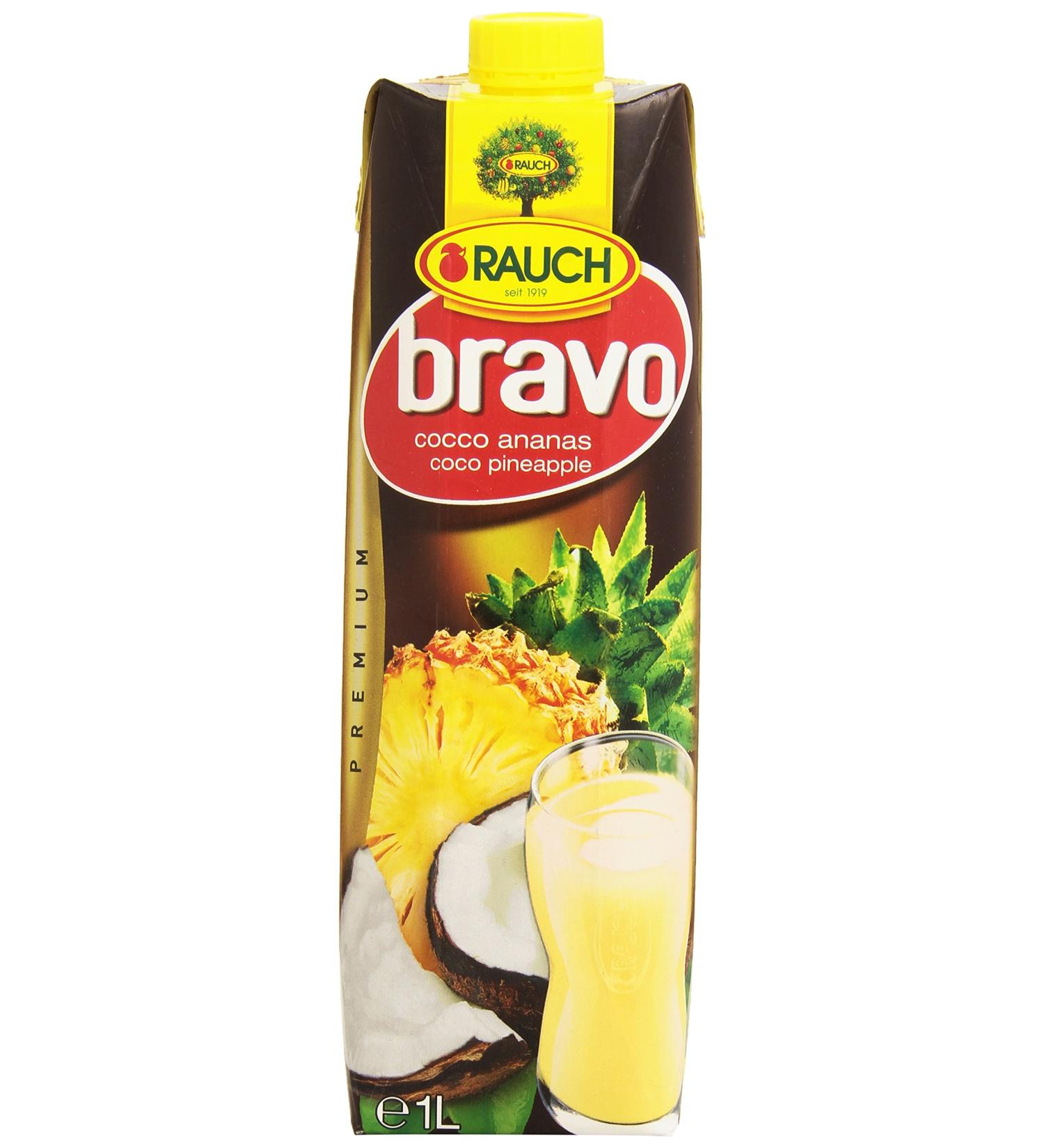  Rauch Bravo Rauch Bravo Juice 1 L coconut/pineapple - Buy Online on GoSupps.com