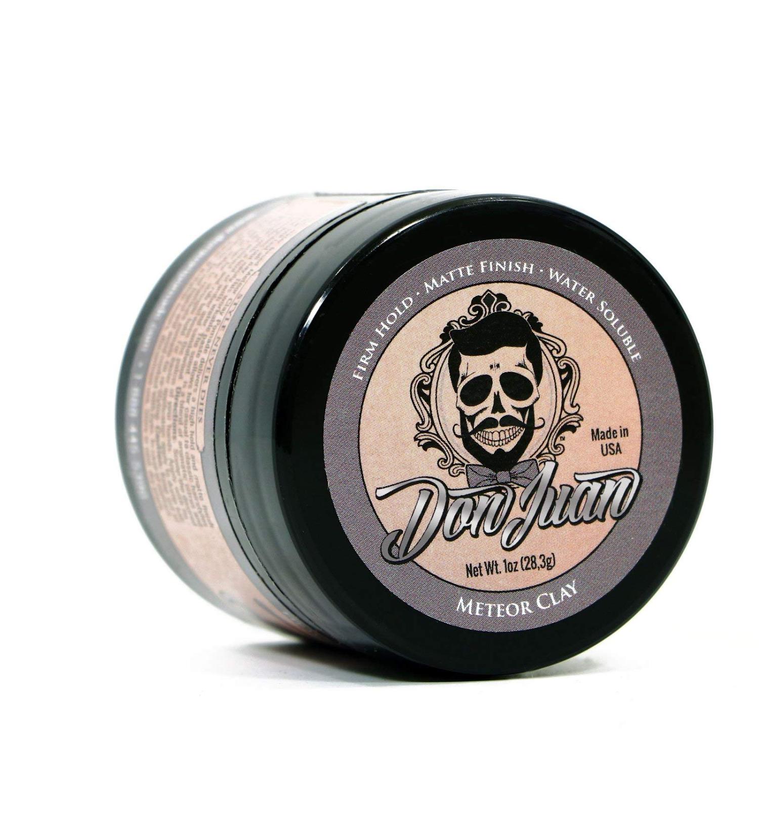 Buy Don Juan Mini Meteor Clay Pomade 1 oz - International Shipping Available | Best Styling for All Hair Types - Buy Online on GoSupps.com