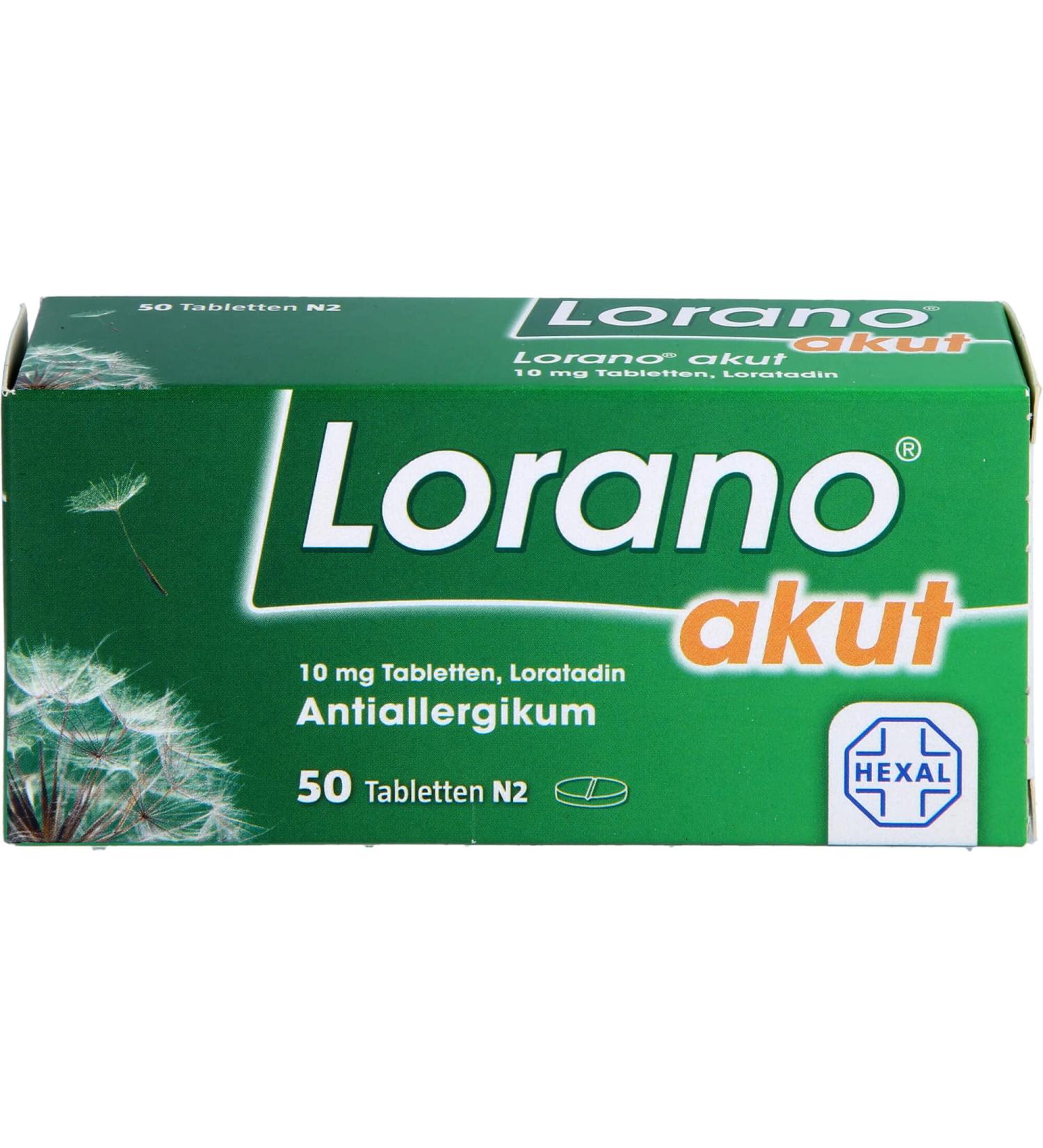 Lorano Acute Tablets - Fast Allergy Relief | Buy Internationally | Shop Now - Buy Online on GoSupps.com
