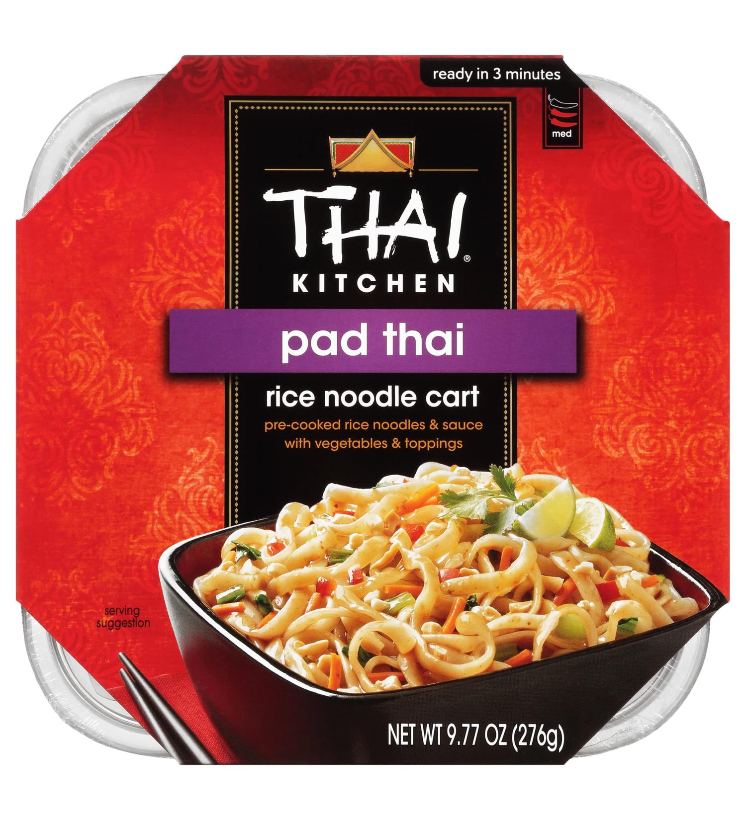 Thai Kitchen Pad Thai Rice Noodle Cart 9.77 oz (Pack of 6) - Authentic Pad Thai Noodles - 9.77 Ounce (Pack of 6) - Buy Online on GoSupps.com
