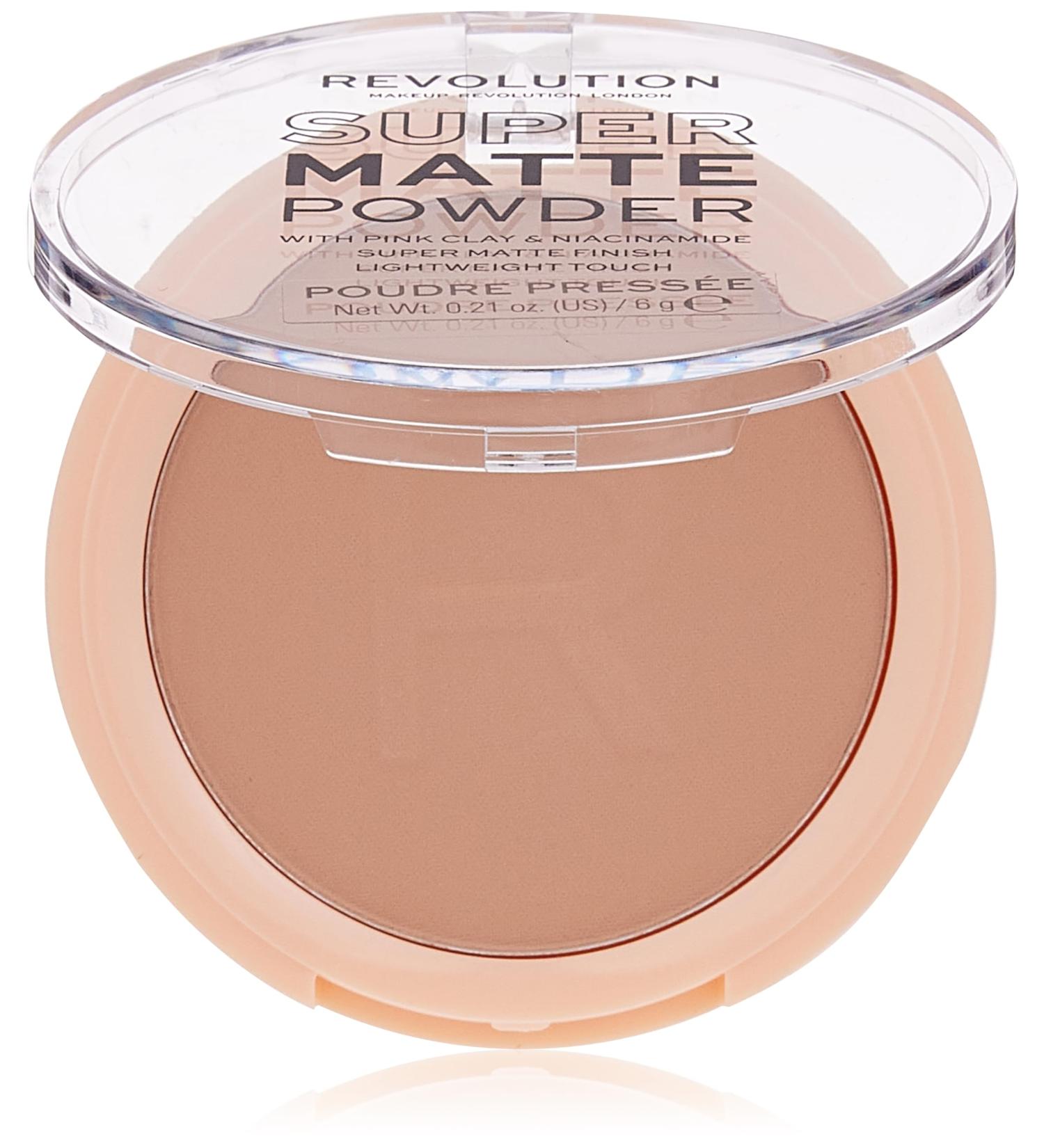  Makeup Revolution Makeup Revolution Super Matte Pressed Powder - Beige - 6g - Buy Online on GoSupps.com