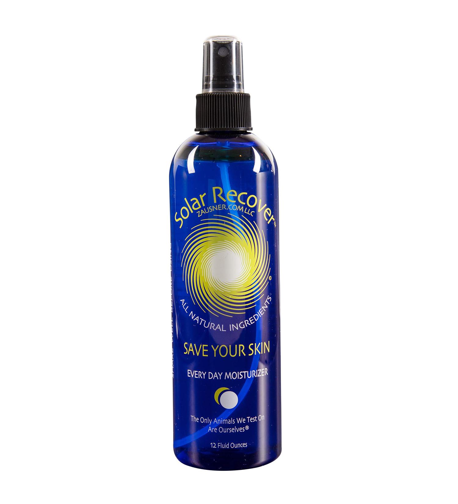 Sunburn Relief Spray with Vitamin E and Calendula - Solar Recover After Sun Moisturizing Spray - 12oz - Buy Online on GoSupps.com