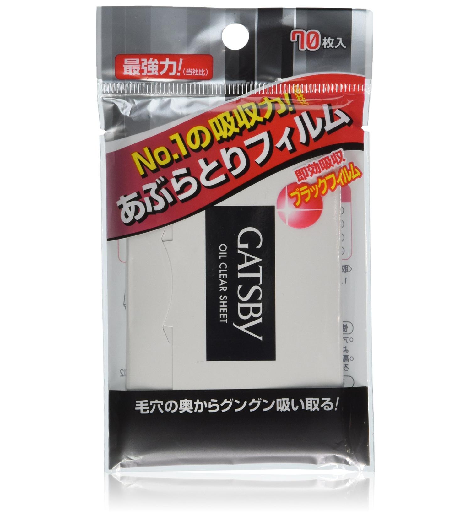 Mandom Gatsby Facial Oil Blotting Film - Instant Shine Control for Oily Skin - Buy Online on GoSupps.com