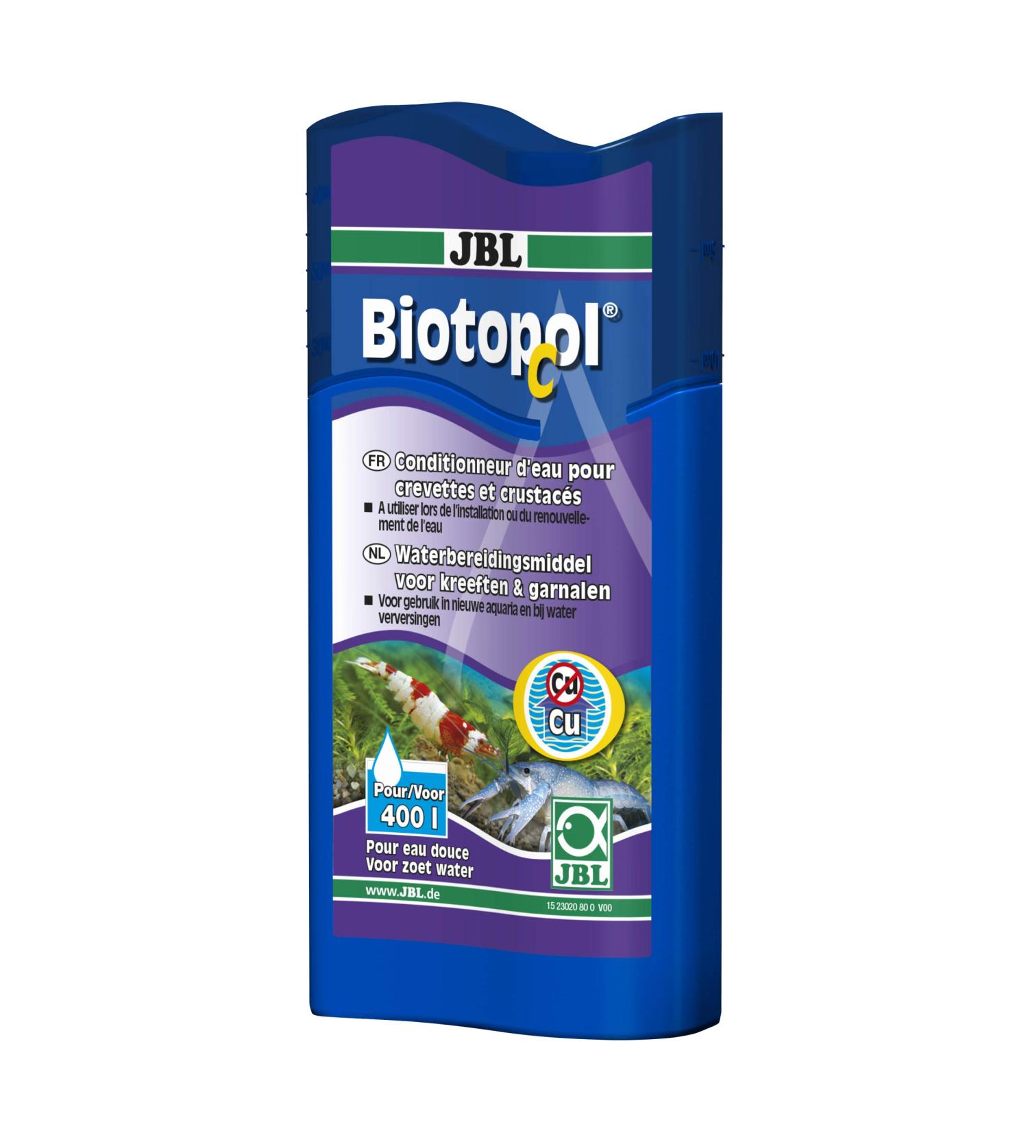 JBL Biotopol C 100ml for Shellfish & Shrimps | Premium Fish Care - Fast International Shipping - Buy Online on GoSupps.com