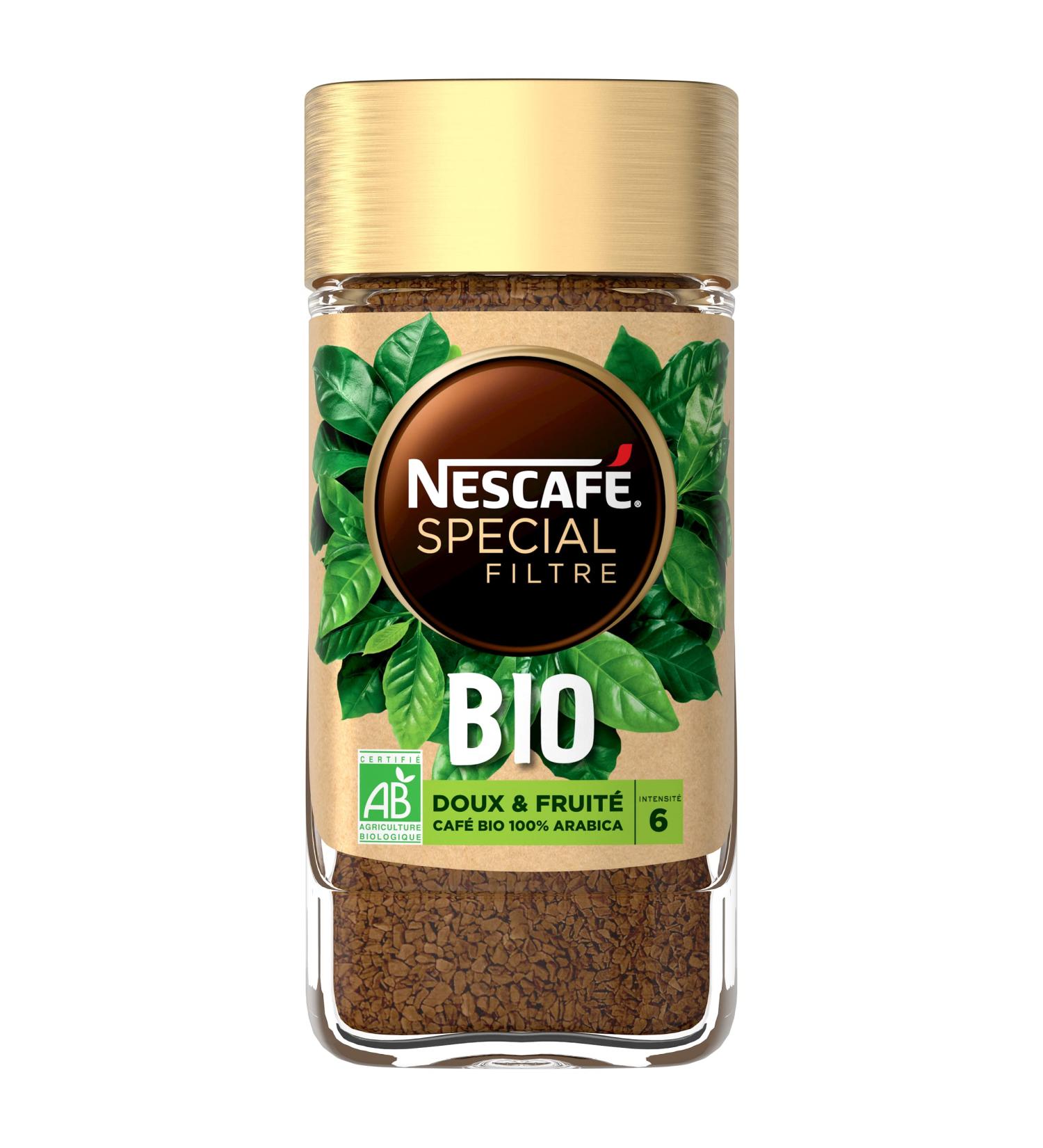 Nescafé NESCAFE Special Filter BIO - Instant Coffee - 12 Bottles of 90 g