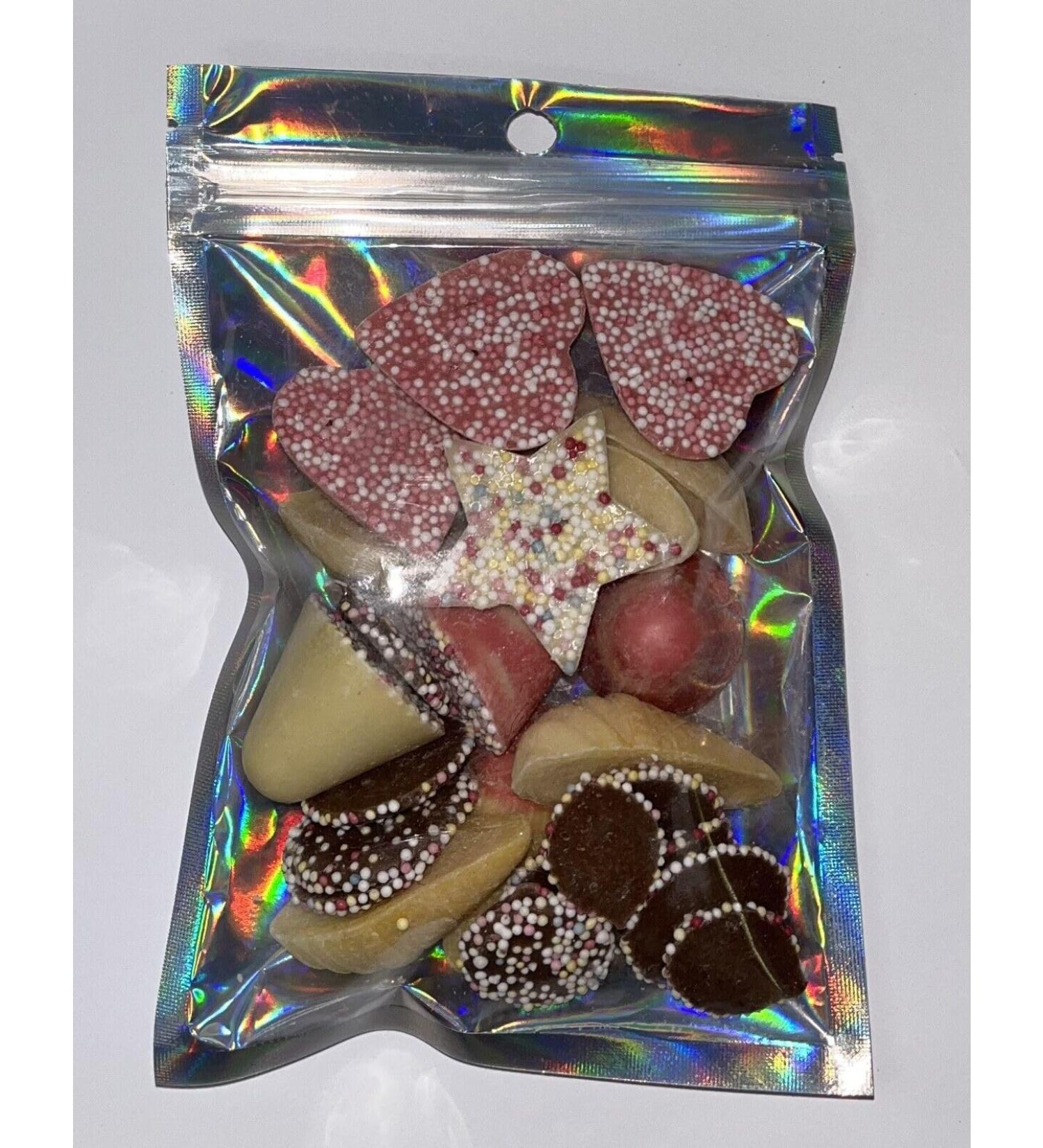 Milk White Chocolate Pick N Mix Sweets Pouch Gift Hamper Sweet Present Favour 100g x 3 - Buy Online on GoSupps.com