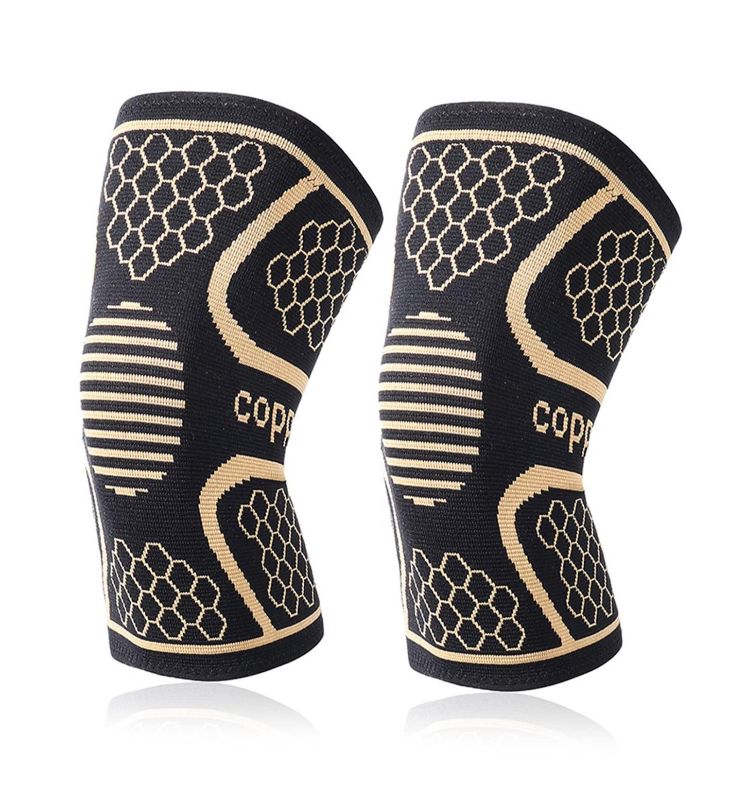 Buy Knee Brace for Hiking - Durable Nylon Fabric 1 Pair (Size L) | International Shipping Available - Buy Online on GoSupps.com