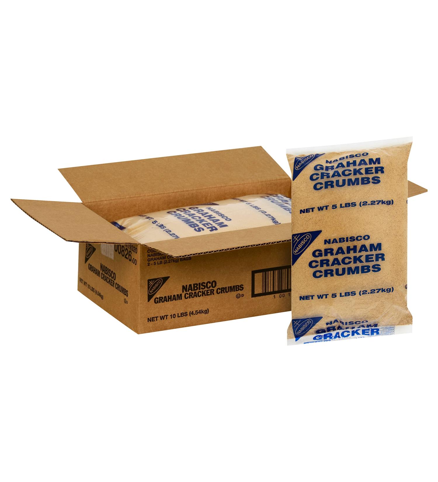 Honey Maid Graham Cracker Crumbs (80-Ounce Bag) - Buy Online on GoSupps.com