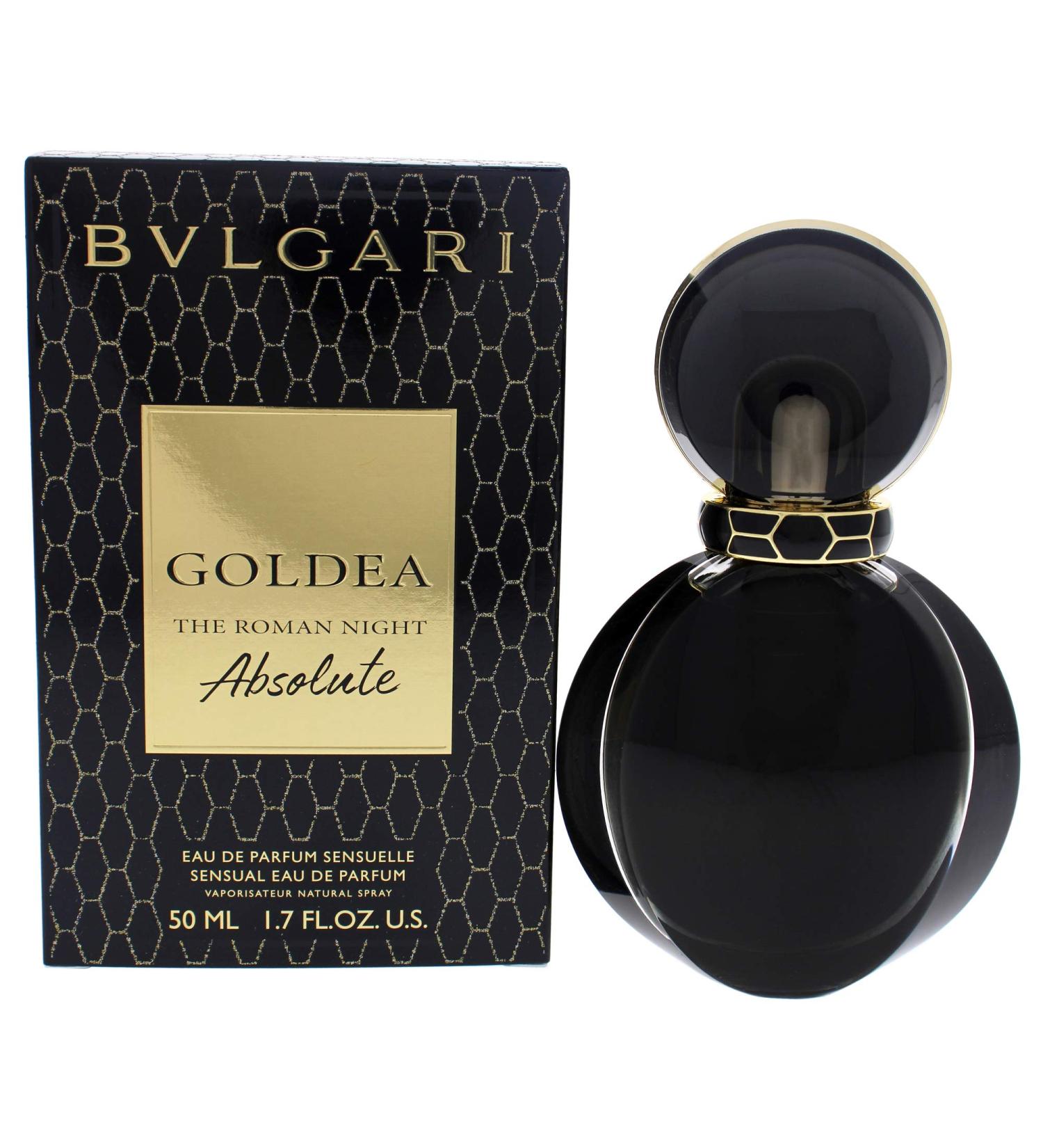 Bvlgari Goldea The Roman Night Absolute Women 1.7 oz EDP Spray Floral 1.7 Ounce (Pack of 1) - Buy Online on GoSupps.com