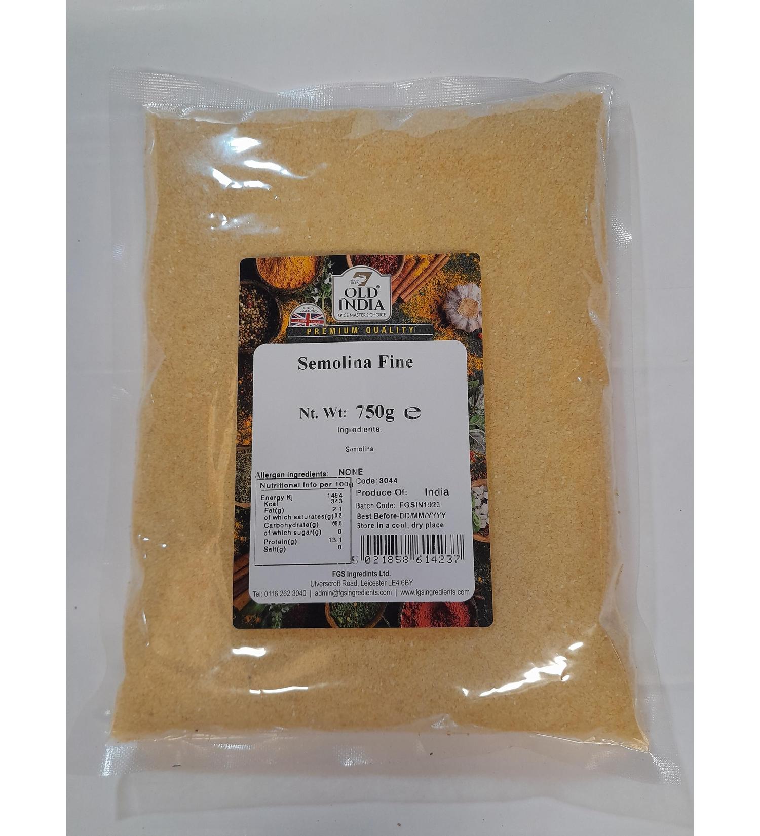 Old India Semolina Fine 750g 750 g