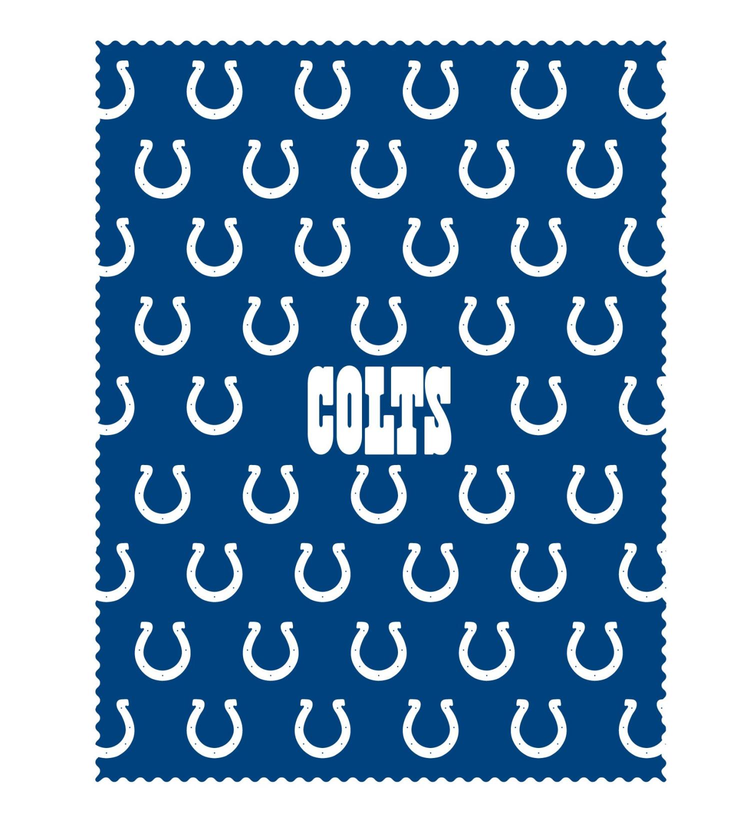NFL Indianapolis Colts iPad Microfiber Cleaning Cloth
