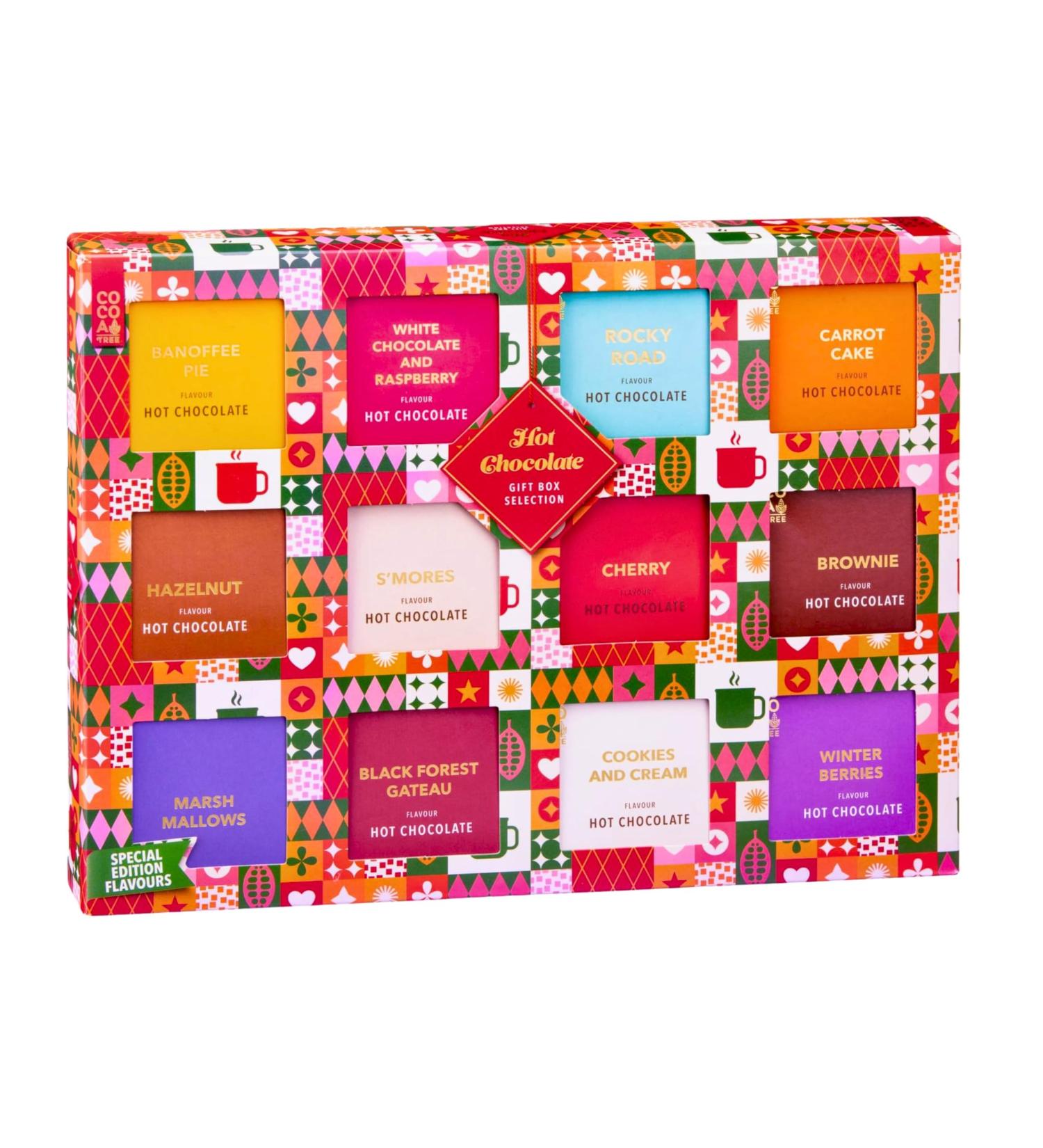 Hot Chocolate Gift Set - Hot Chocolate Sachets - Classic Deserts And Cakes Hot Chocolate Flavours - Mothers Day Gifts - Valentine Gifts - Showstopper Hot Choc Collection - Buy Online on GoSupps.com