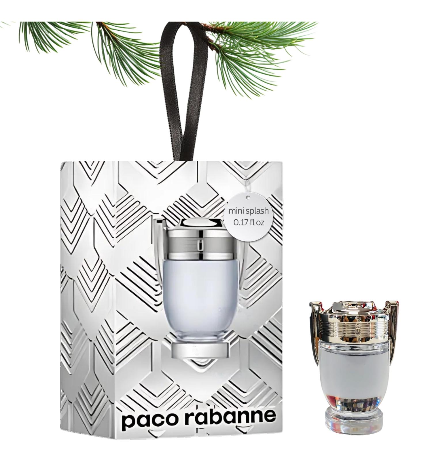 Paco Rabanne Invictus Perfume for Men Mini Splash EDT 0.17 Fl Oz 0.17 Fl Oz (Pack of 1) - Buy Online on GoSupps.com
