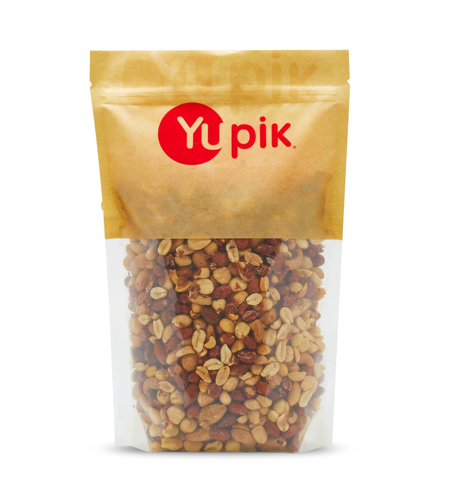 Yupik Roasted Unsalted Mixed Nuts With Peanuts (Less than 30% Peanuts) 1Kg Roasted Unsalted 1 kg (Pack of 1) - Buy Online on GoSupps.com