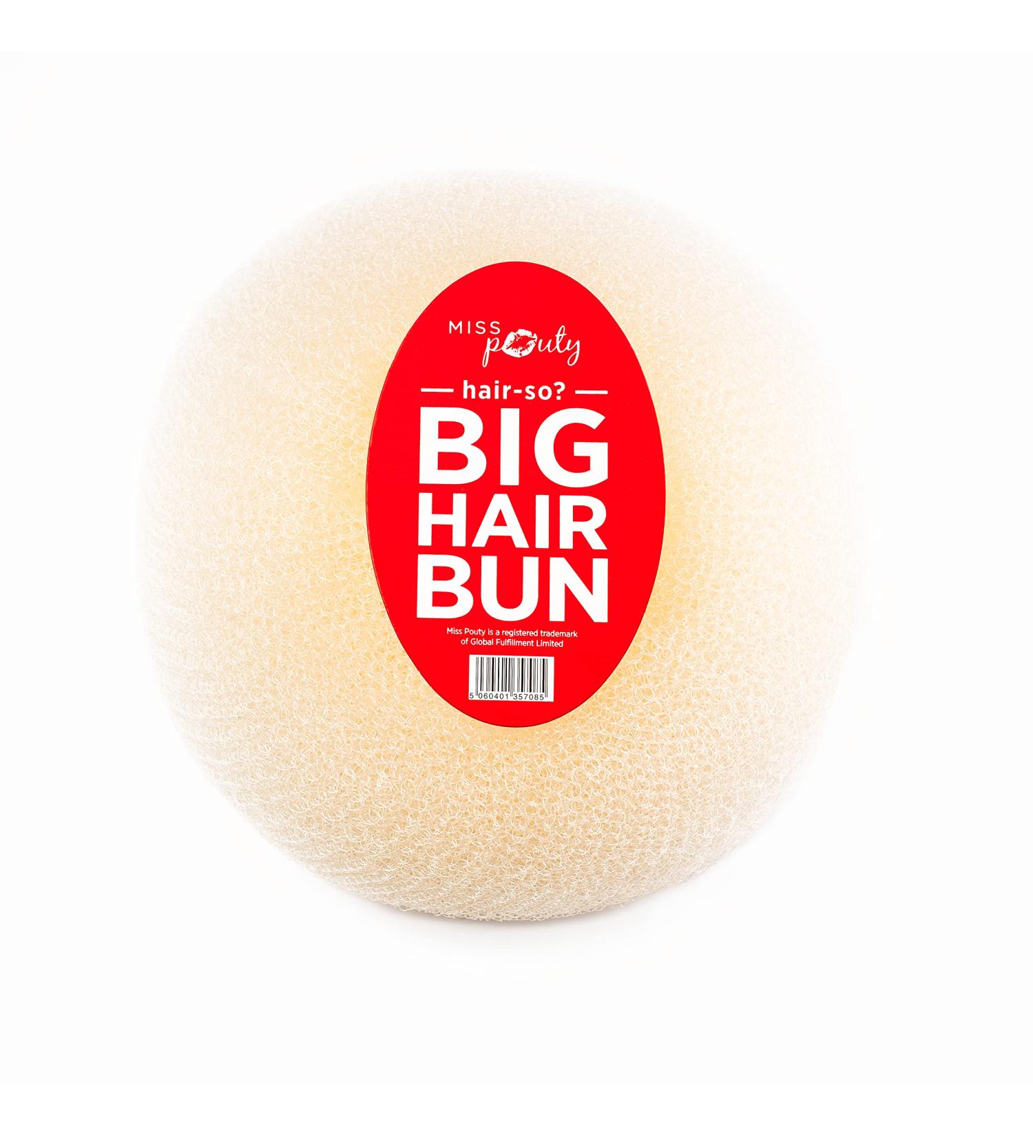 Extra Large 6 Inches Wide Blonde Hair Doughnut Bun Ring for Bridal Wedding Hollywood Style - Buy Online on GoSupps.com