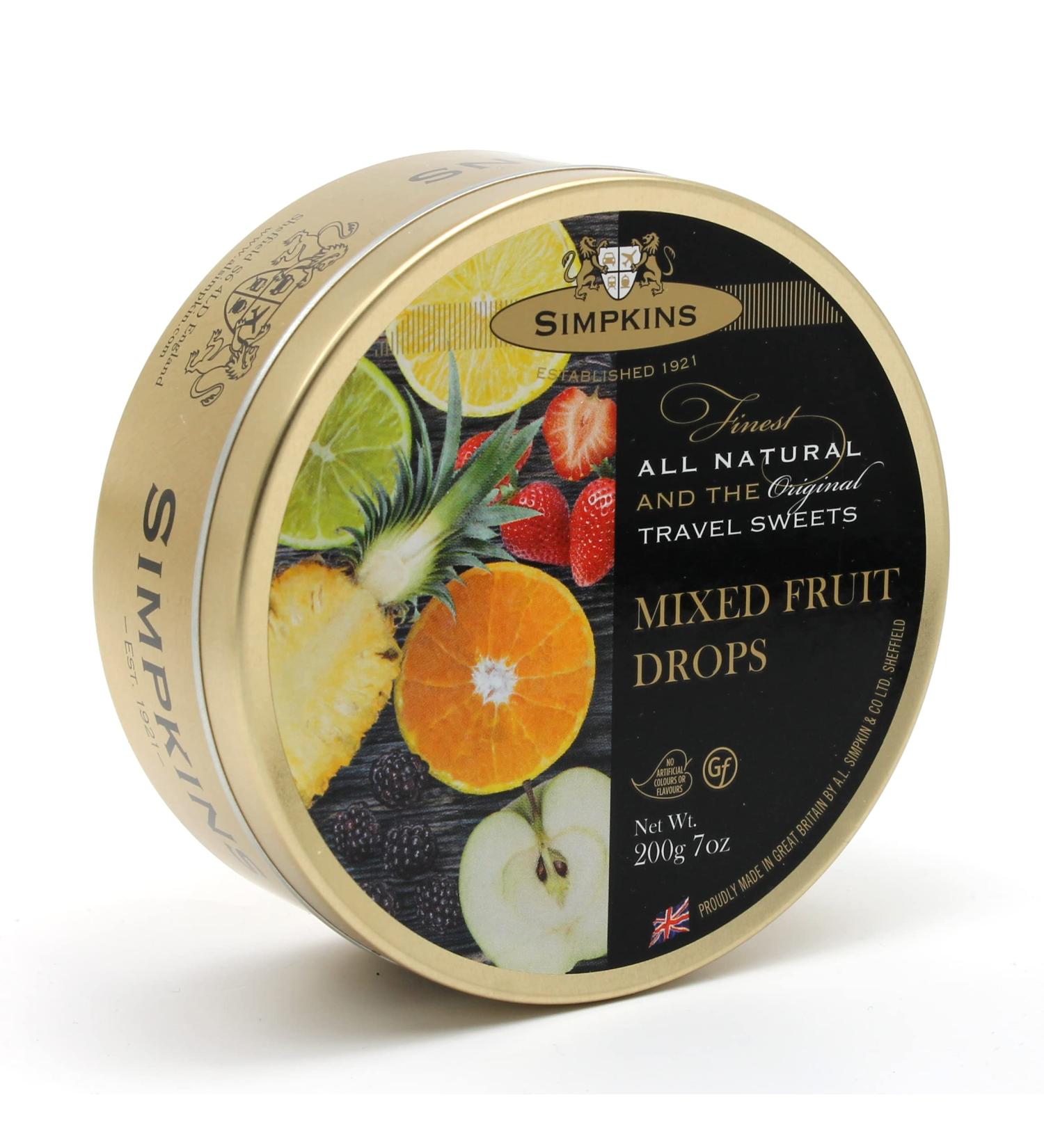 Simpkins Sugar Free Mixed Fruit Travel Sweets 175 g - Buy Online on GoSupps.com