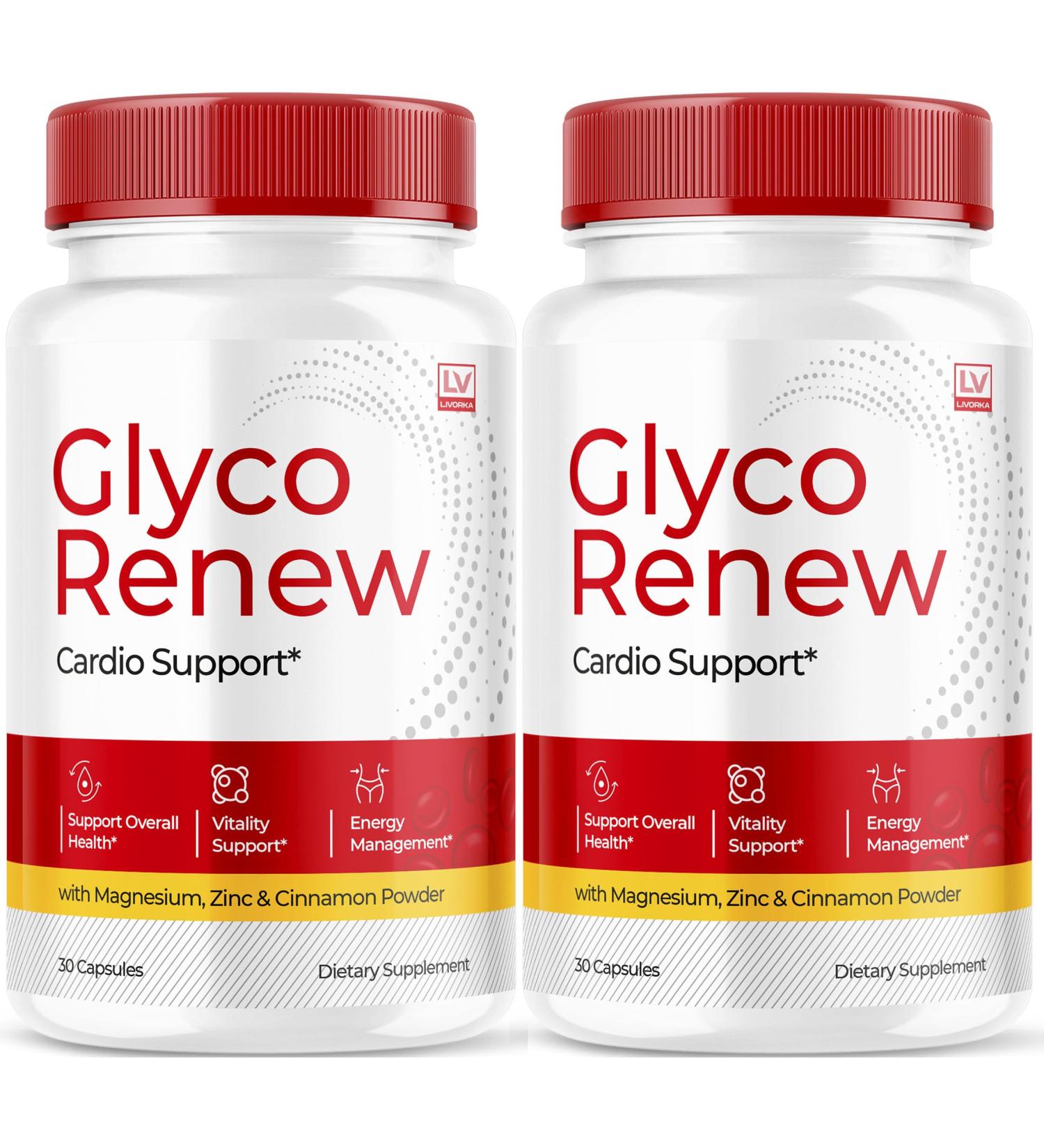 (2 Pack) Glyco Renew - Glyco Renew Blood Support GlycoRenew Blood Support Glyco Renew Blood Support Pills Ripped Glyco Renew Blood Support Glyco Renew Pills Glyco Renew Supplement 60 Capsules - Buy Online on GoSupps.com