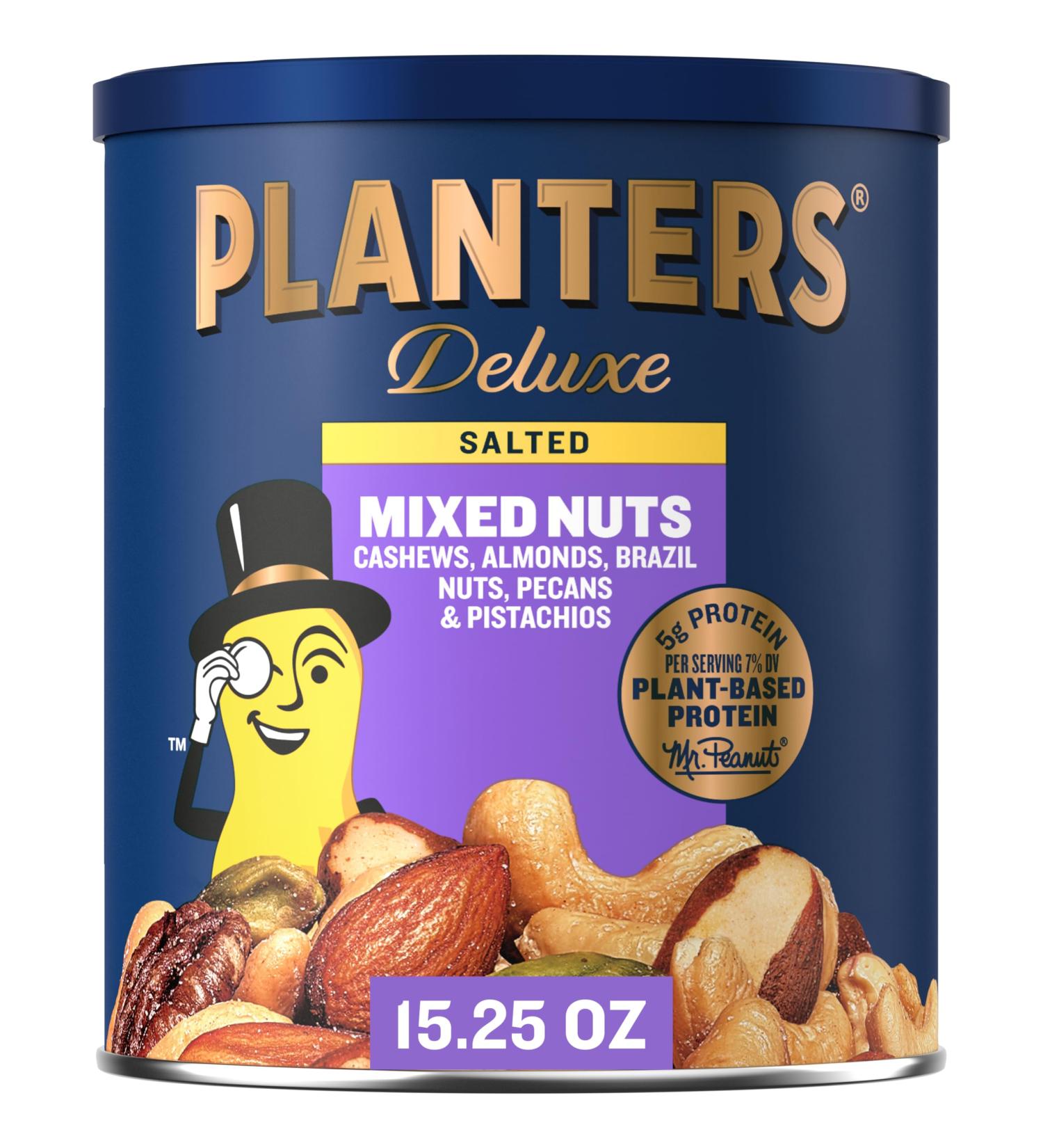 Planters Deluxe Mixed Nuts 432g/15.25oz - Buy Online on GoSupps.com