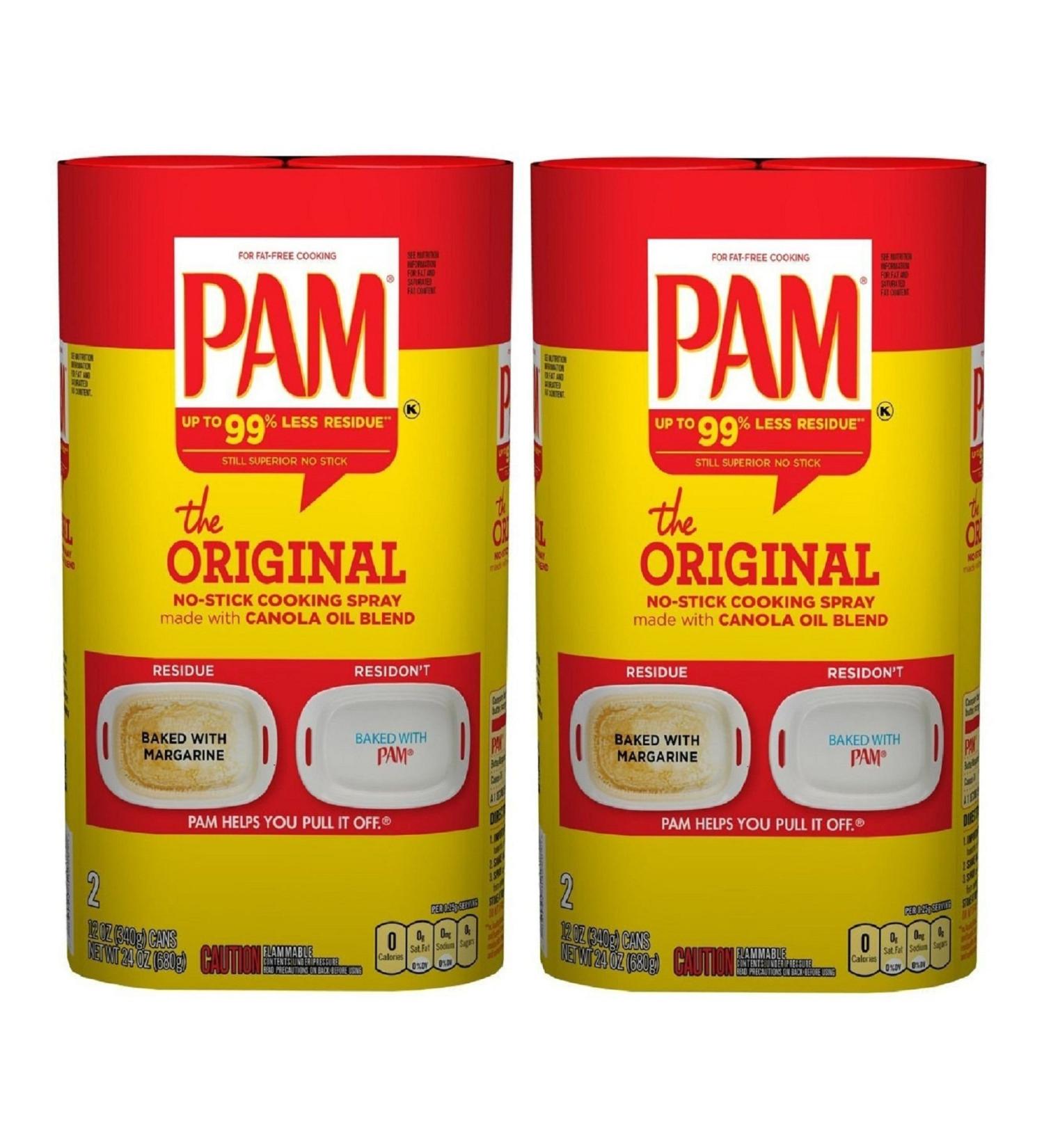 Pam Non-stick Original Cooking Spray - 12oz - 4 Pack (48oz. Total)