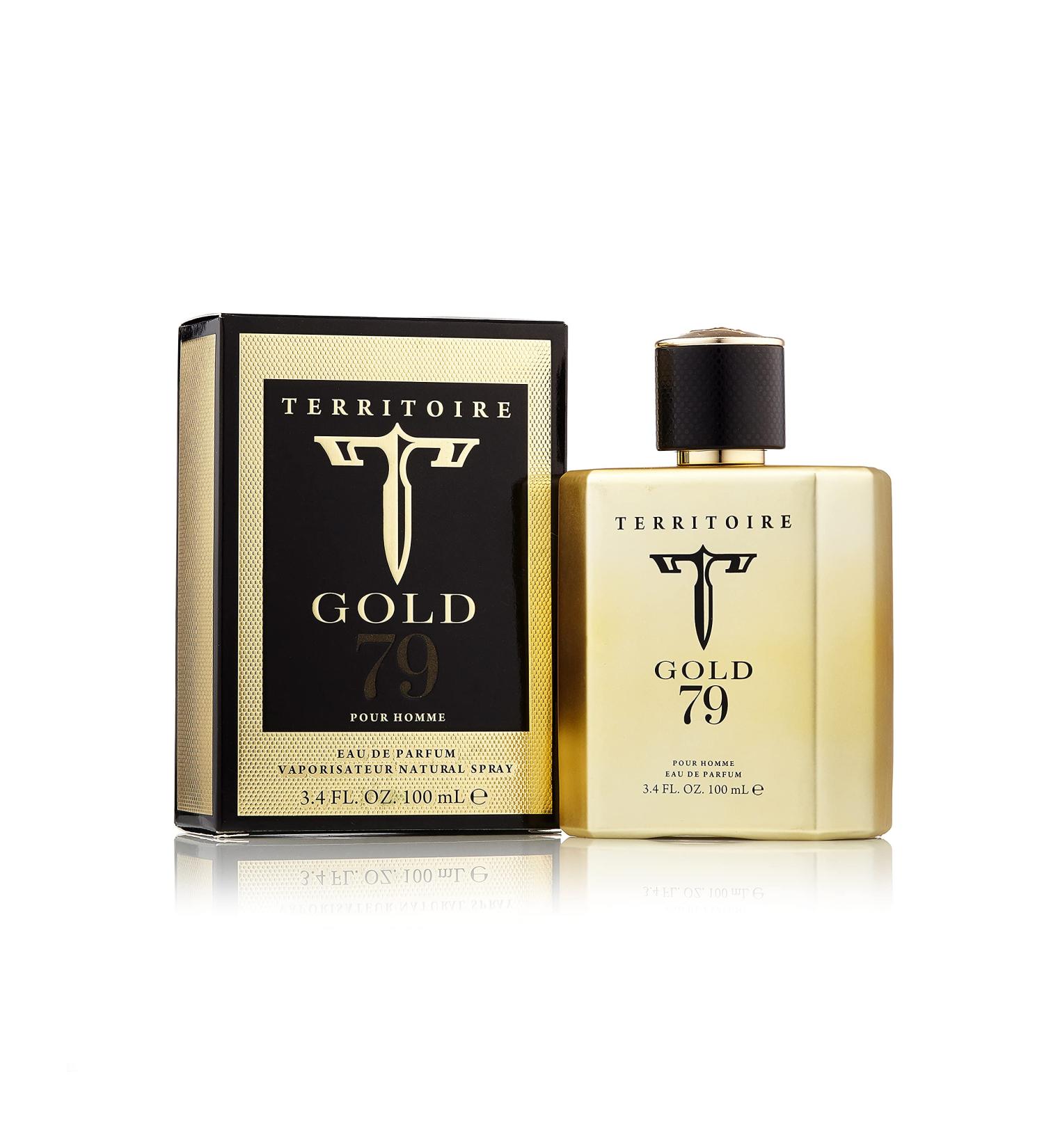 Territoire Eau De Parfum Men's Cologne (Gold 79) - Luxury Scent for Men - Buy Online on GoSupps.com