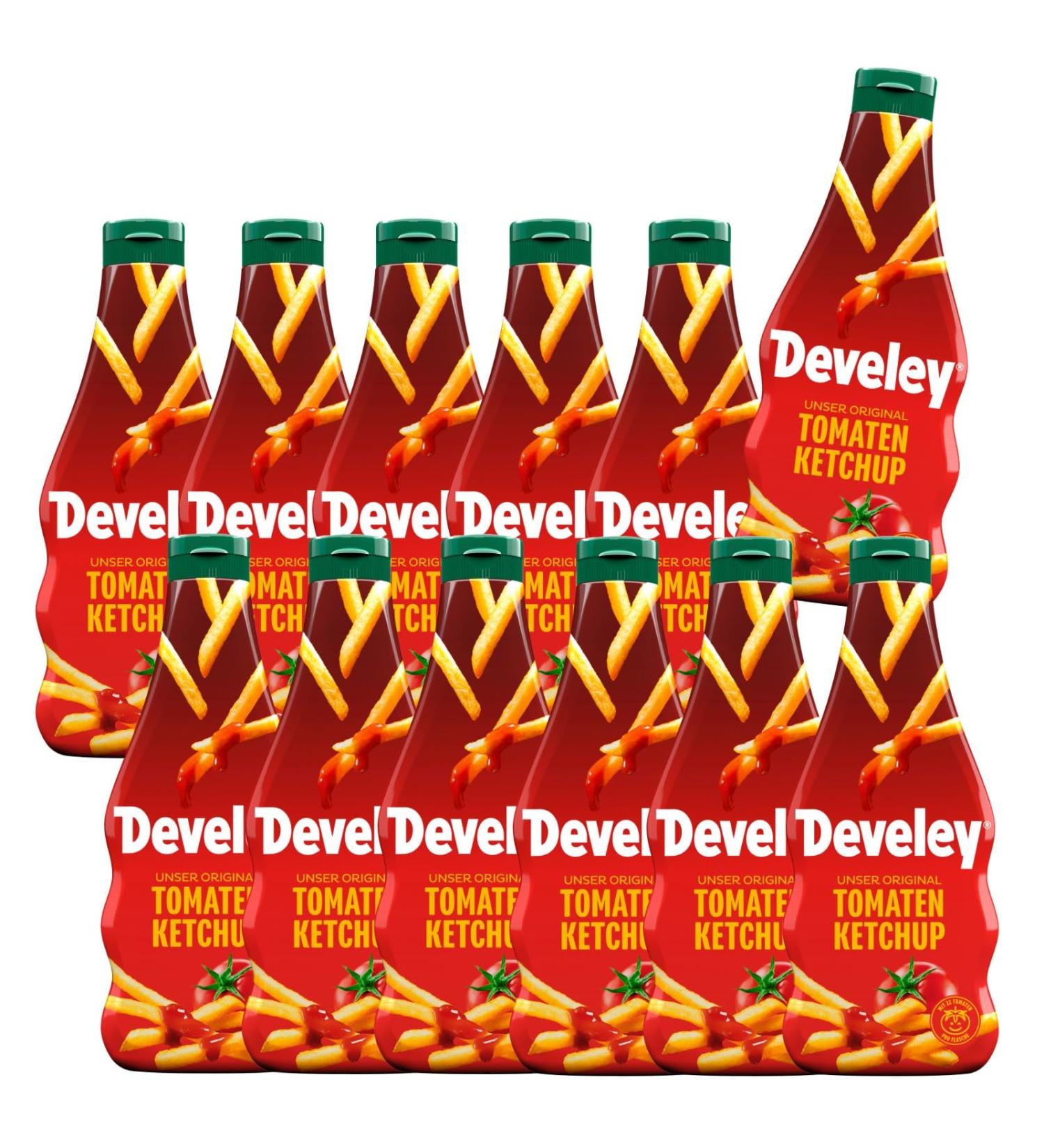 Develey Our Original Tomato Ketchup 12 x 500 ml