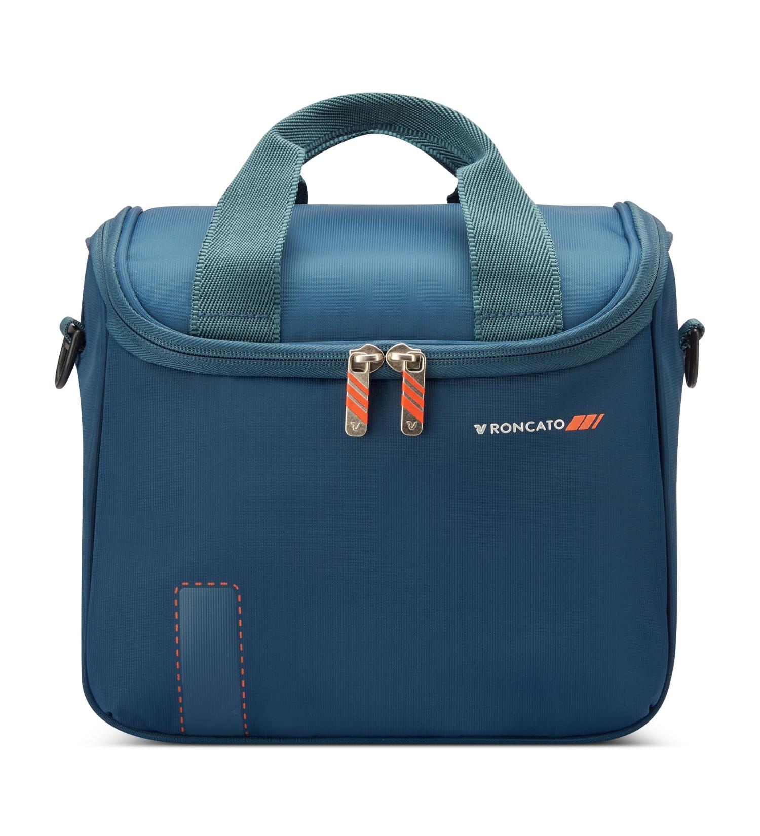 Roncato Speed Cosmetic Bag 27cm - Stylish Blue Travel Case for Makeup & Toiletries | International Shipping Available - Buy Online on GoSupps.com
